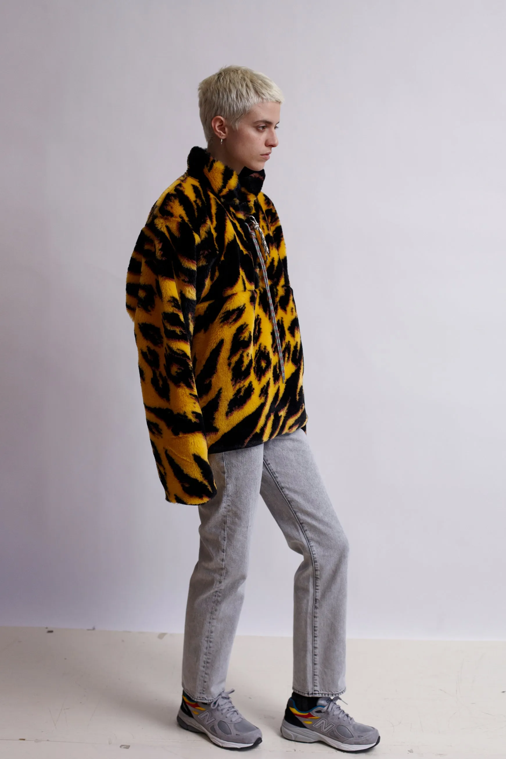 Furry Half Zip sold by ARIES