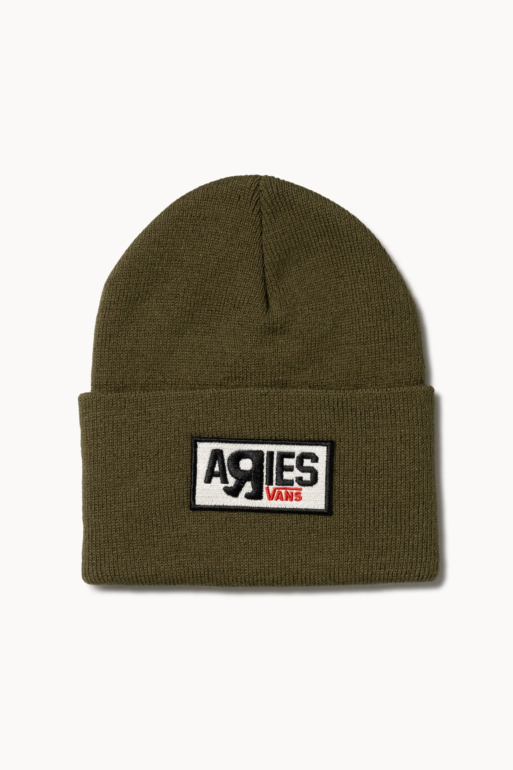 Aries x Vault by Vans Gyow Patch Beanie sold by ARIES