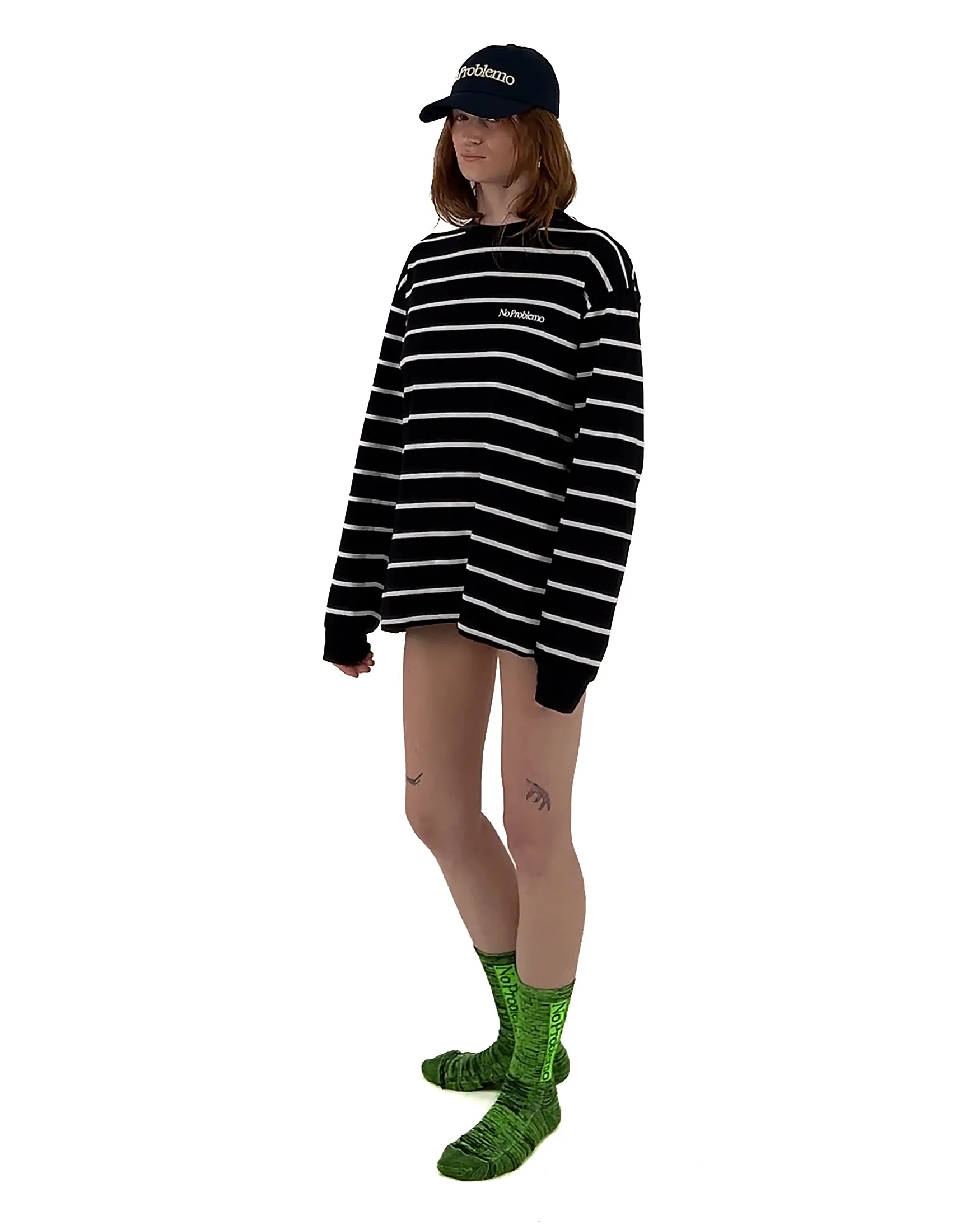 Mini Problemo Striped LS Tee sold by ARIES product image thumbnail 4