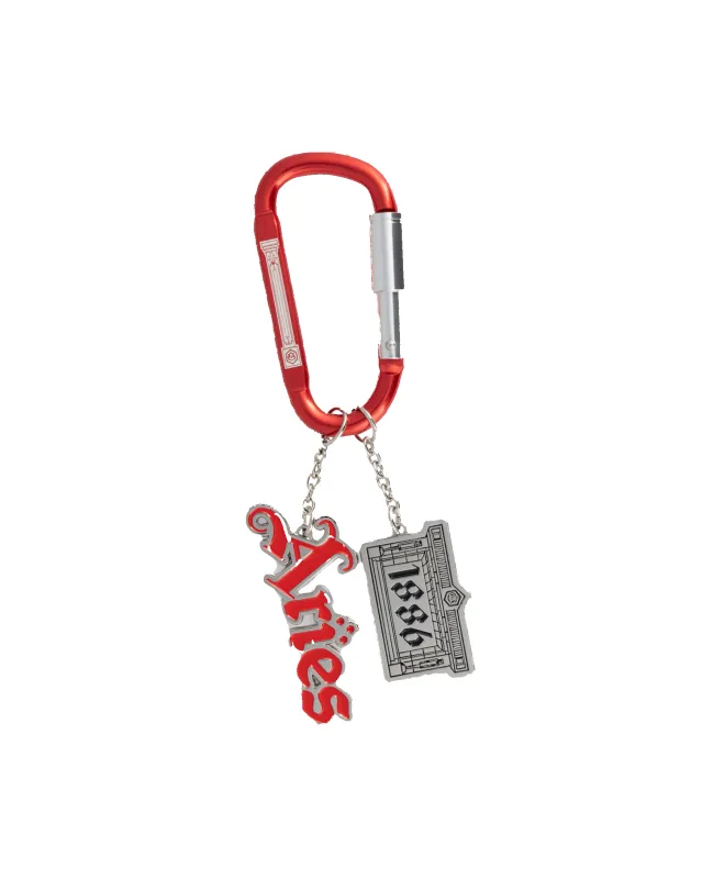 Arsenal X Aries Carabiner Keyring sold by ARIES