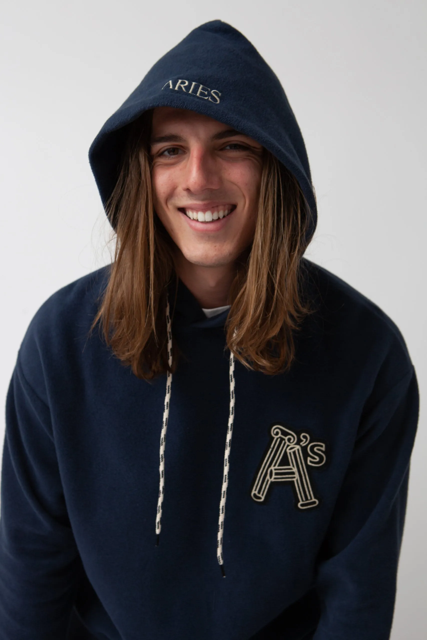 Reverse Column A Hoodie sold by ARIES product image thumbnail 2