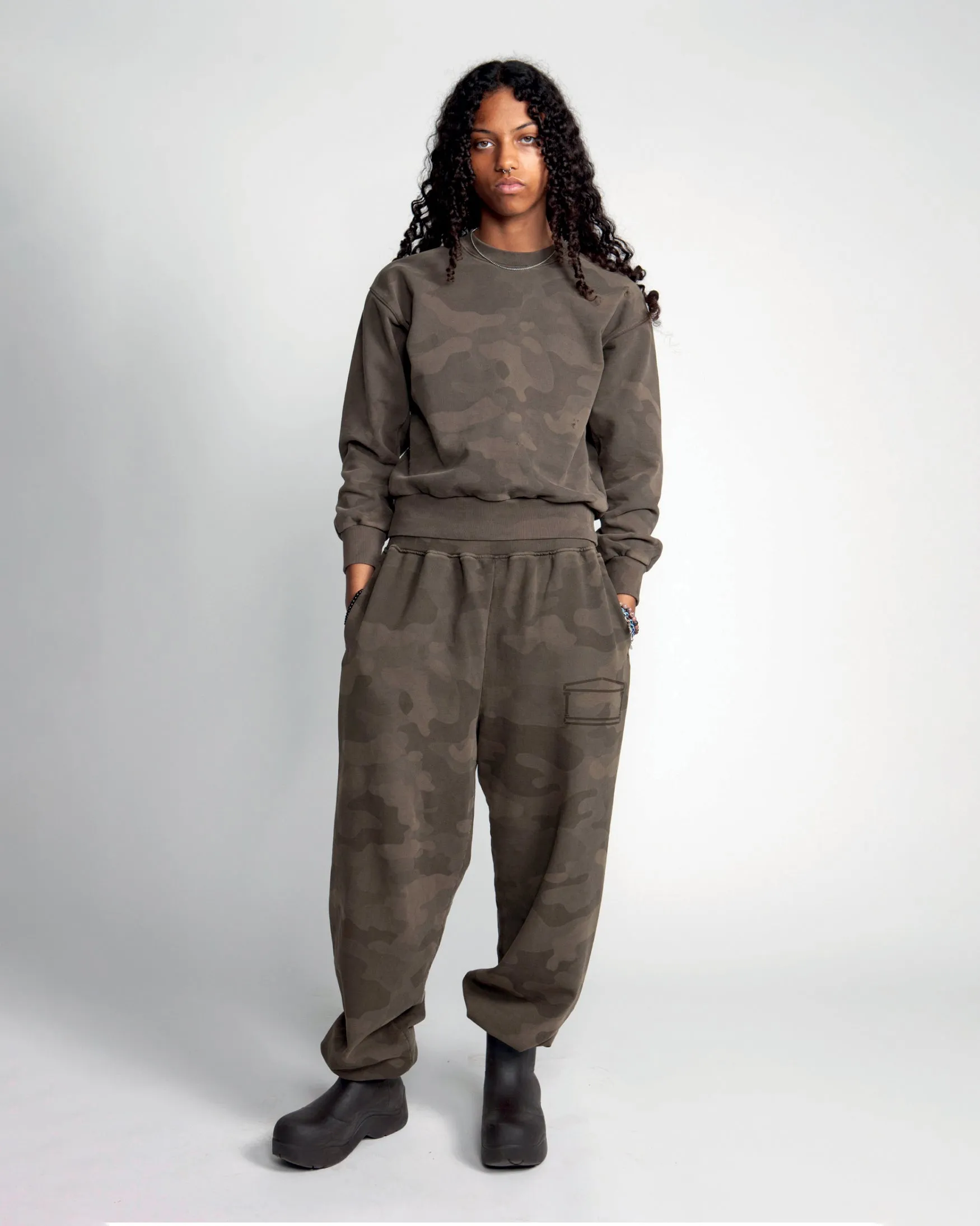 Aged Camo Sweatpant sold by ARIES product image thumbnail 3