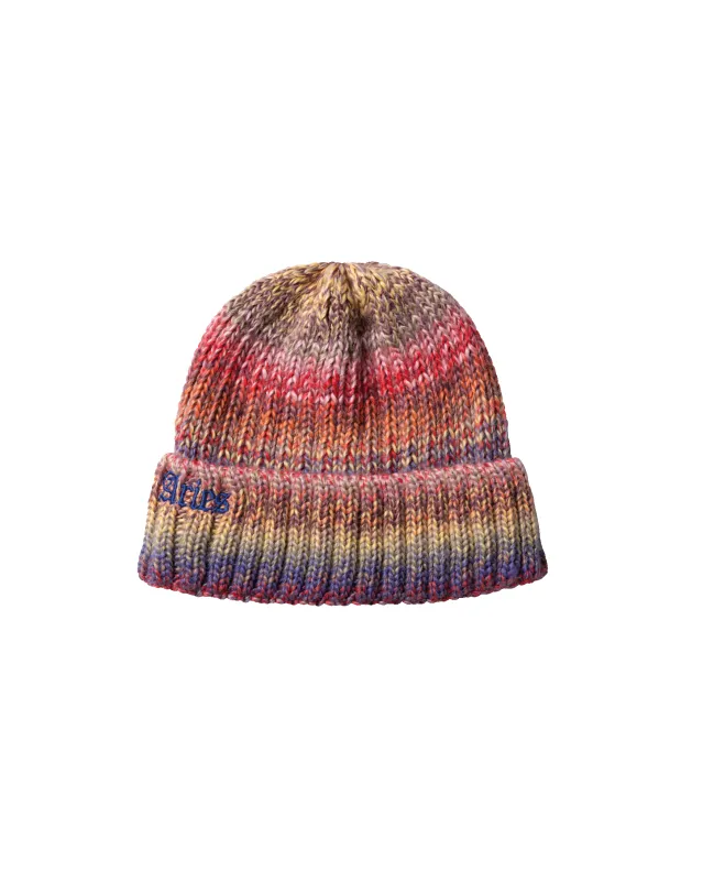 Rib Knit Space Dye Beanie made by ARIES
