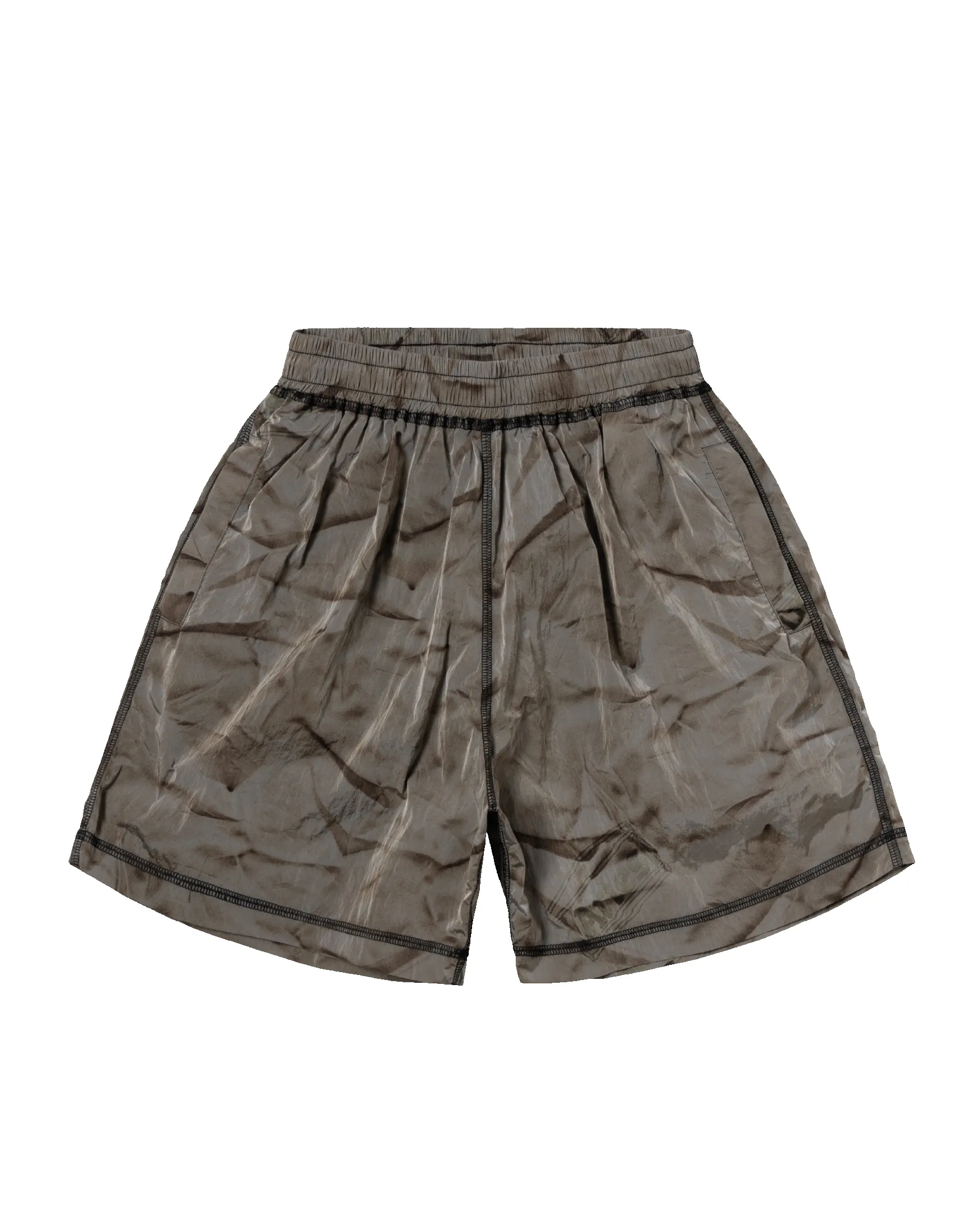 Creased Windcheater Short sold by ARIES