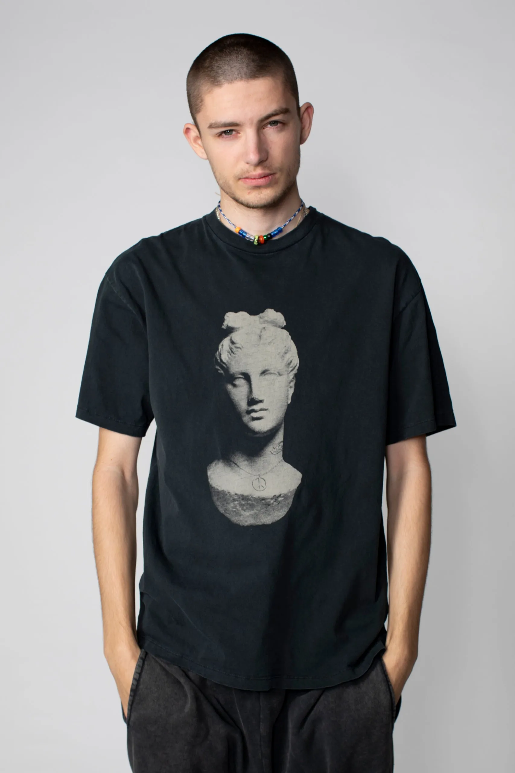 Aged Statue SS Tee sold by ARIES product image thumbnail 2