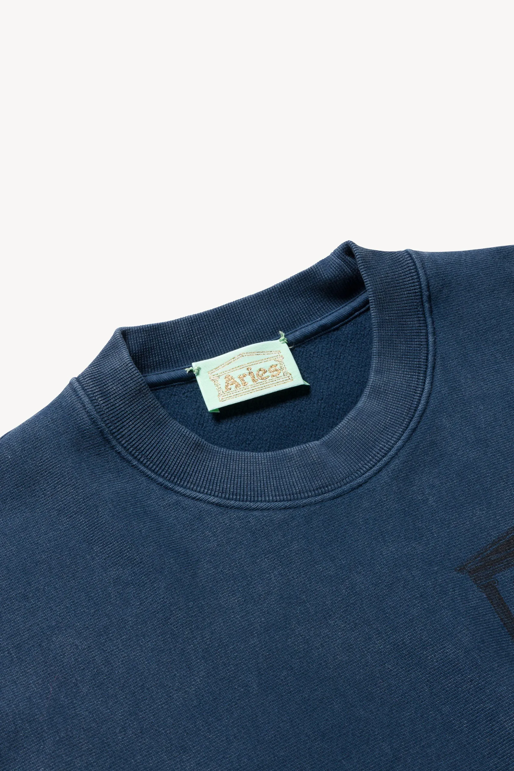 Aged Premium Temple Sweatshirt sold by ARIES product image thumbnail 4