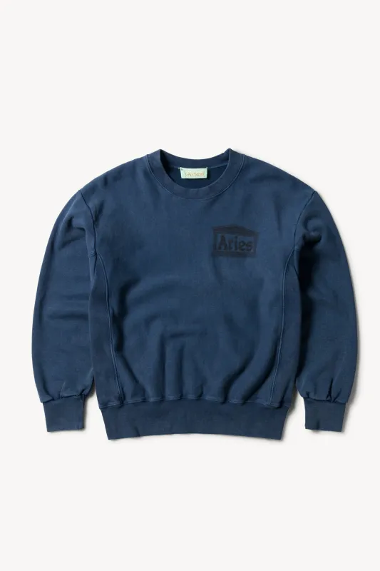 Aged Premium Temple Sweatshirt made by ARIES