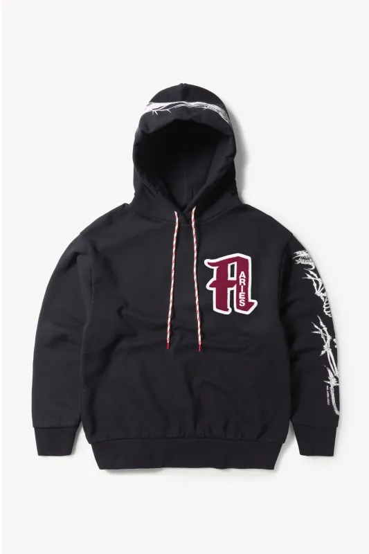 Nothing Matters Embroidered Hoodie made by ARIES