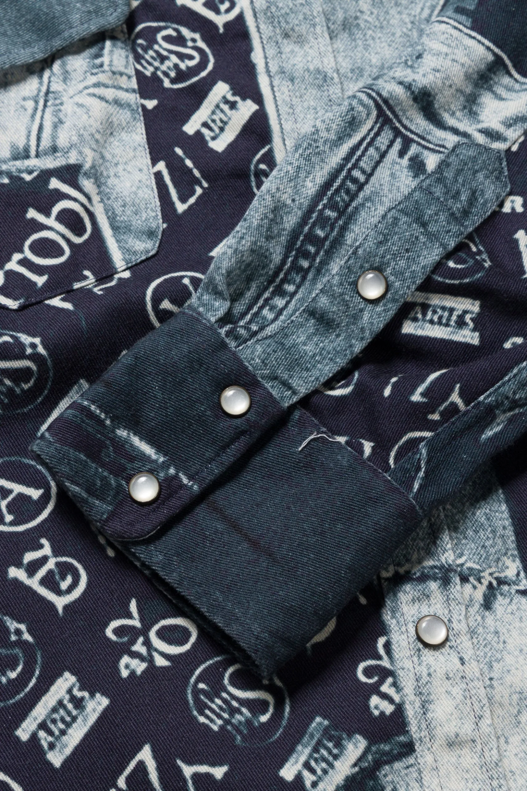 Patchwork Western Shirt sold by ARIES product image thumbnail 5