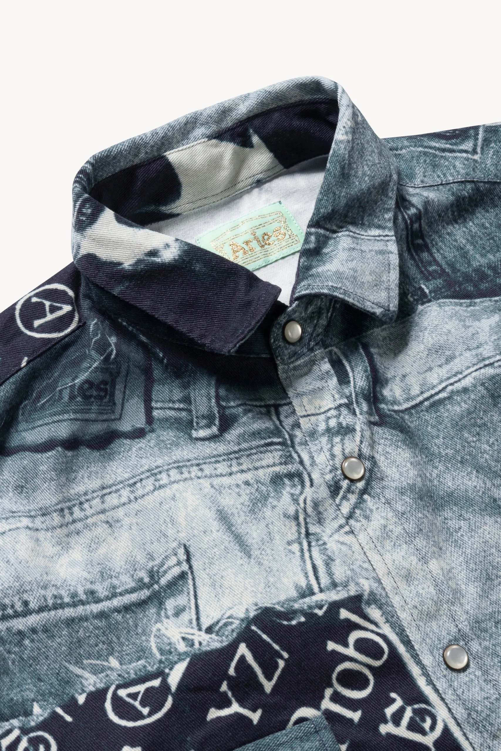 Patchwork Western Shirt sold by ARIES product image thumbnail 4