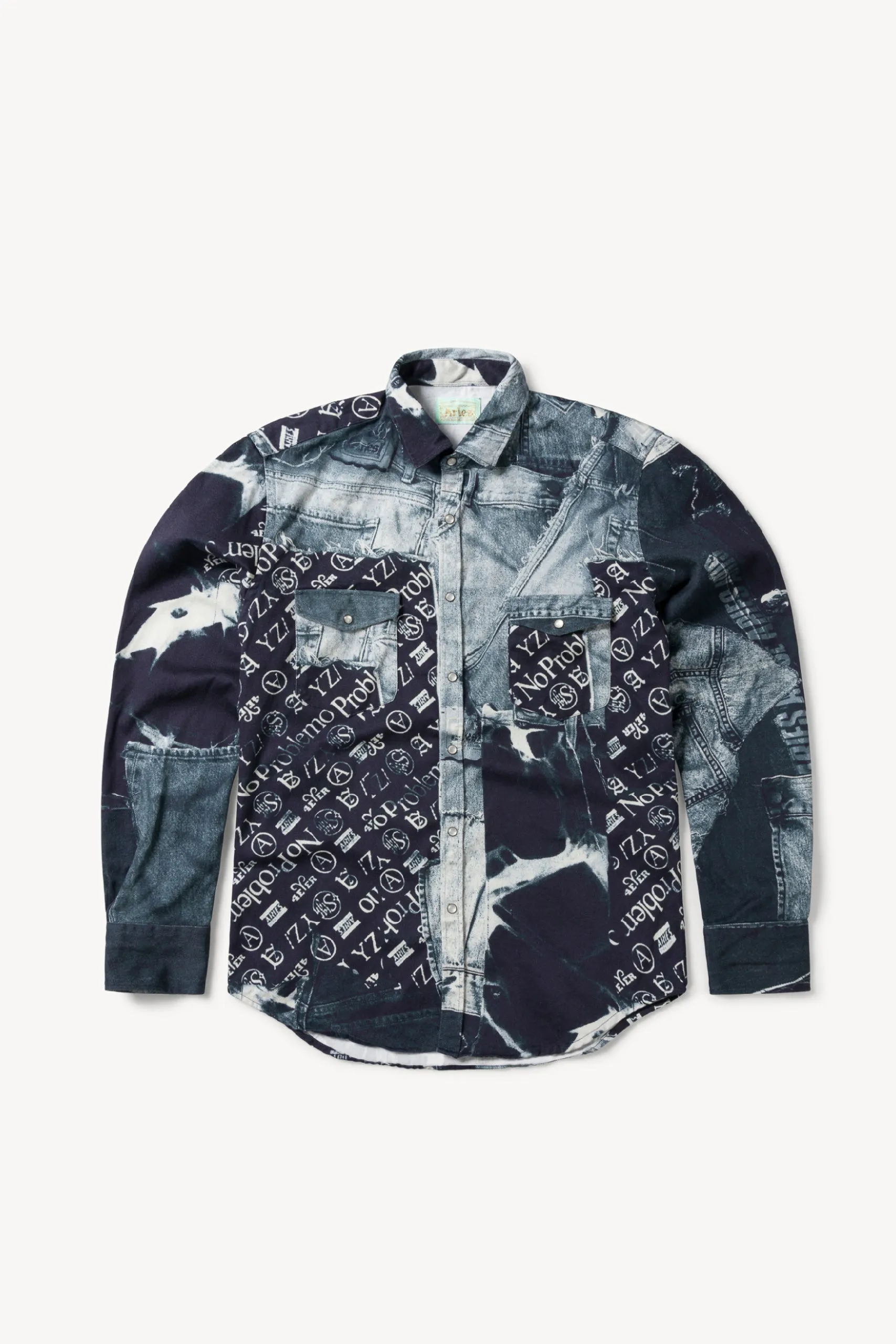 Patchwork Western Shirt sold by ARIES