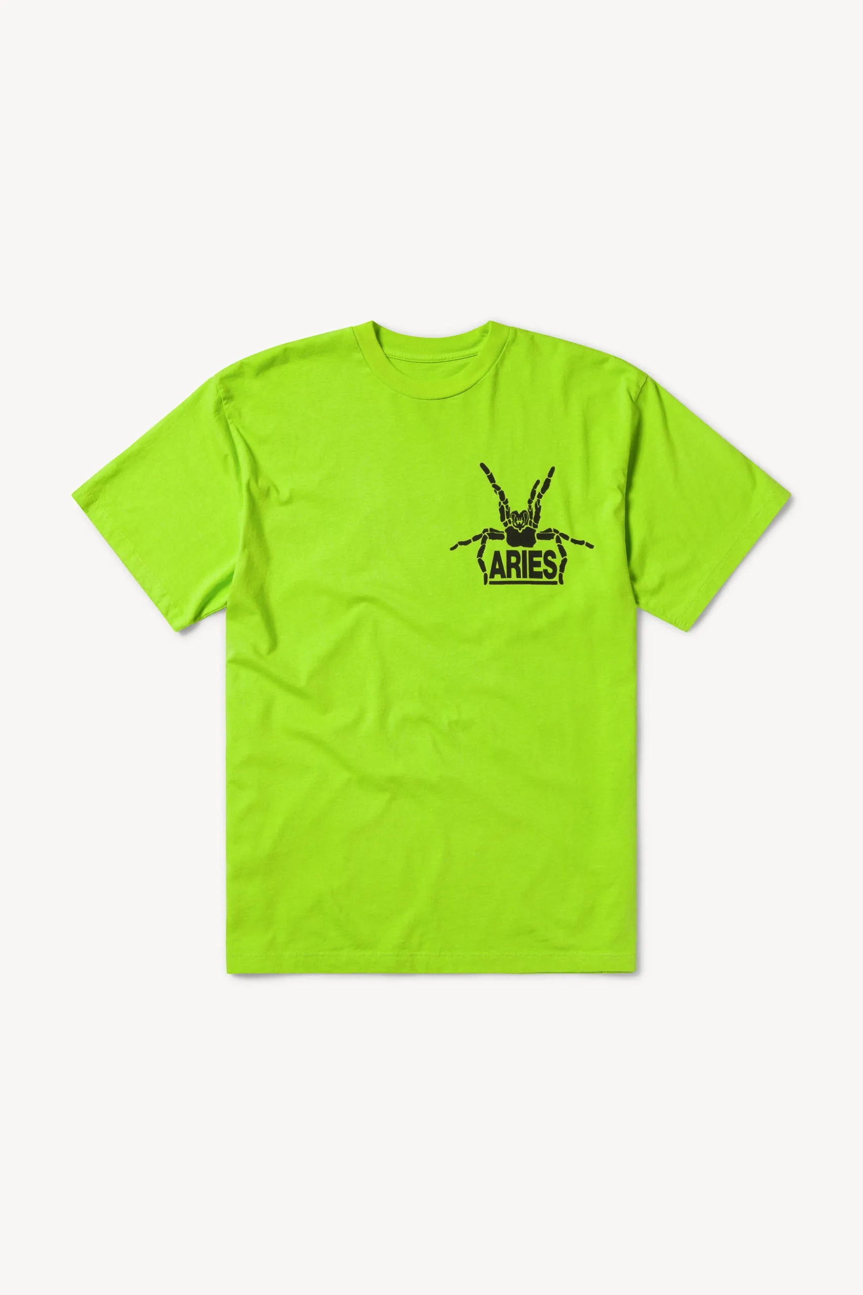 Fluoro Silas Spider SS Tee sold by ARIES