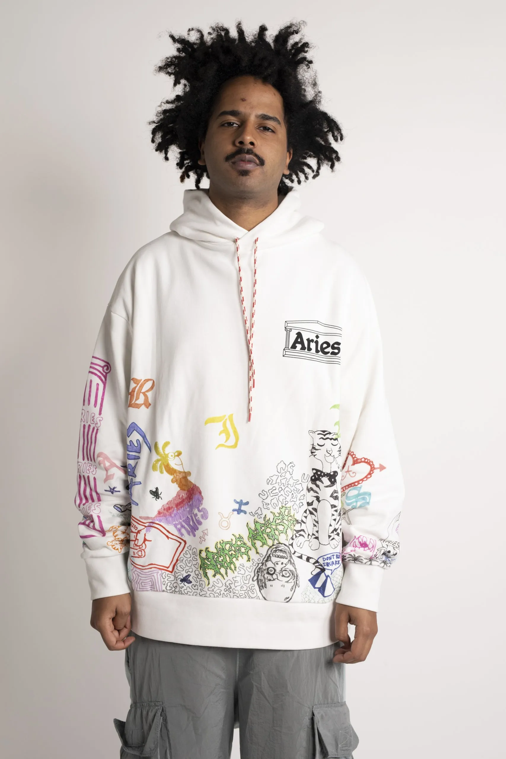 Doodle Hoodie sold by ARIES product image thumbnail 2