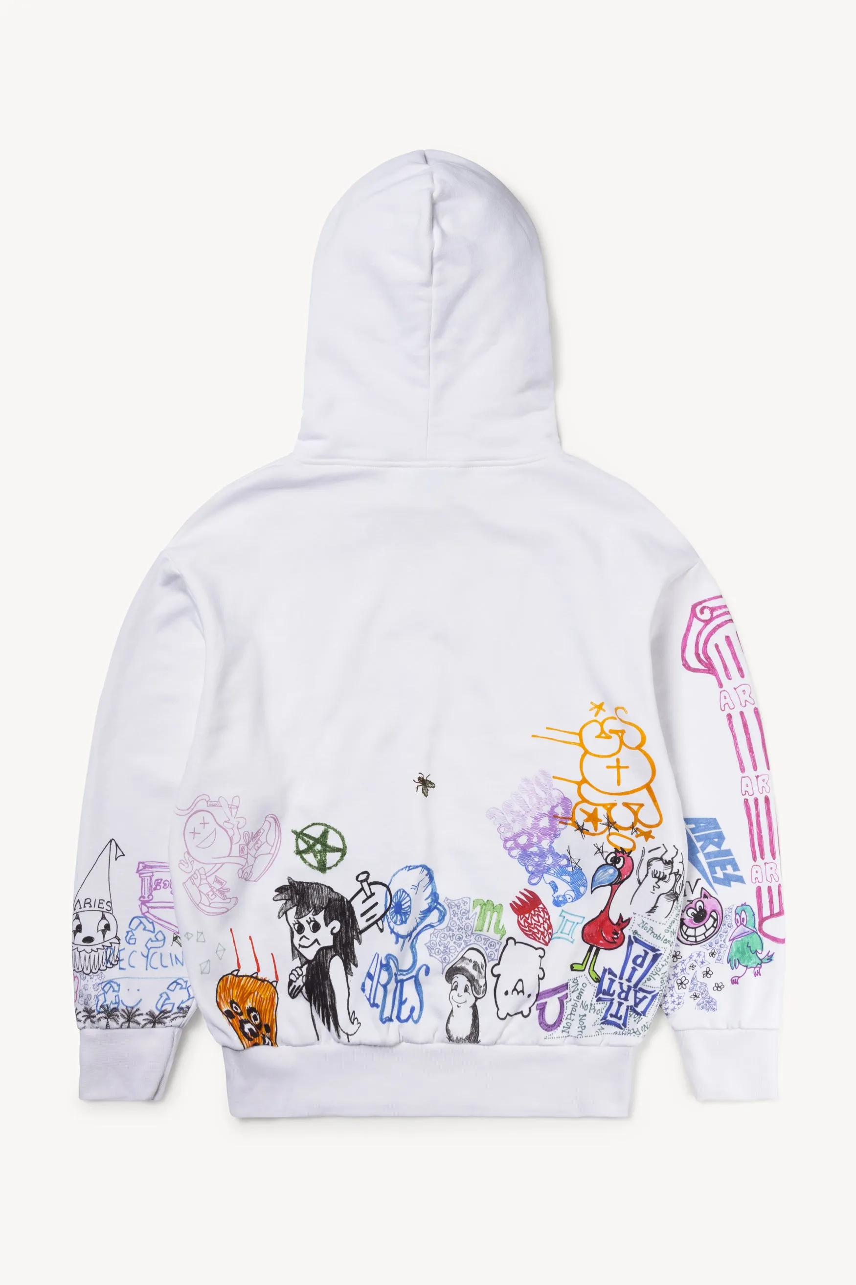 Doodle Hoodie sold by ARIES product image thumbnail 4