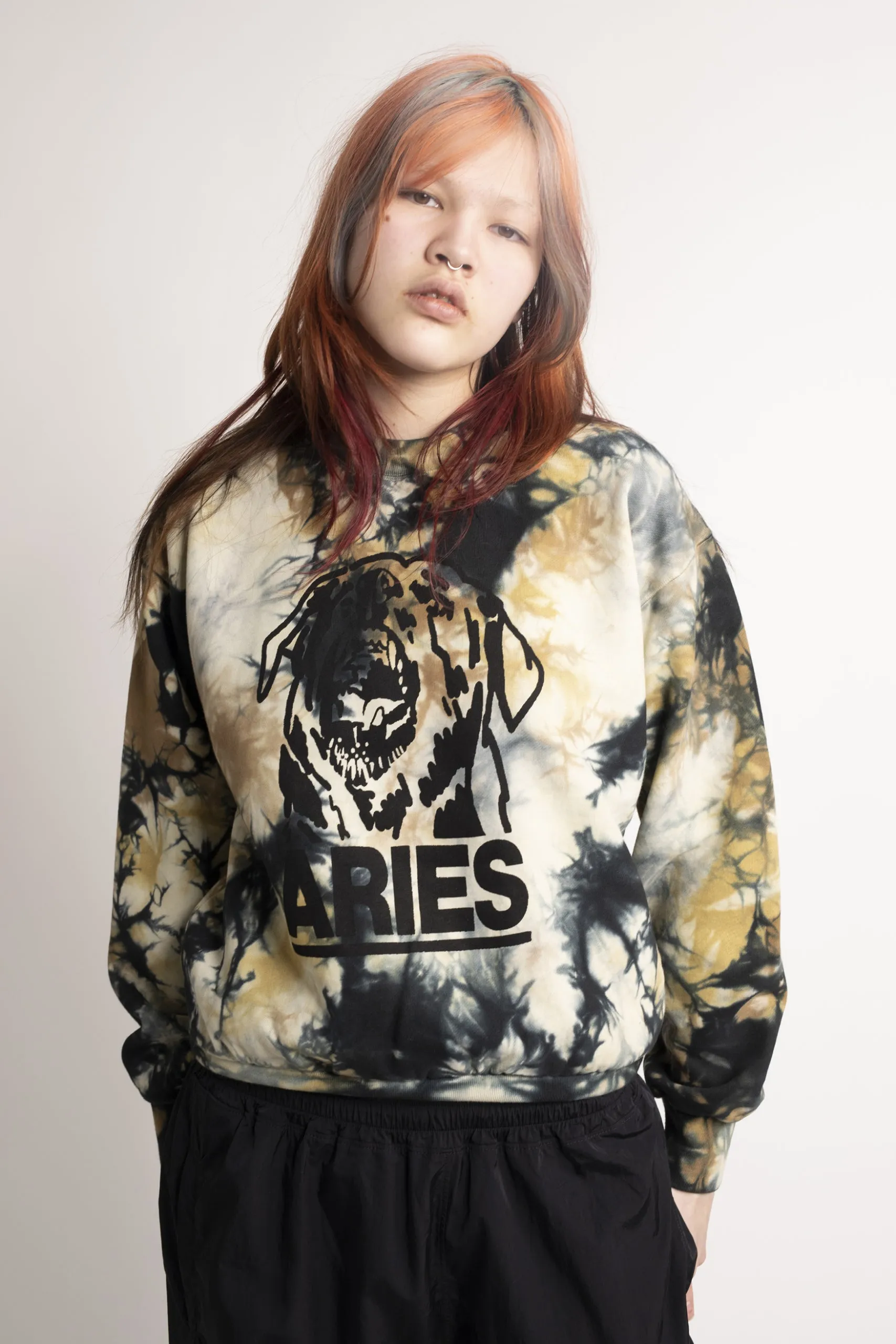 Rottweiler Tie Dye Sweatshirt sold by ARIES product image thumbnail 2