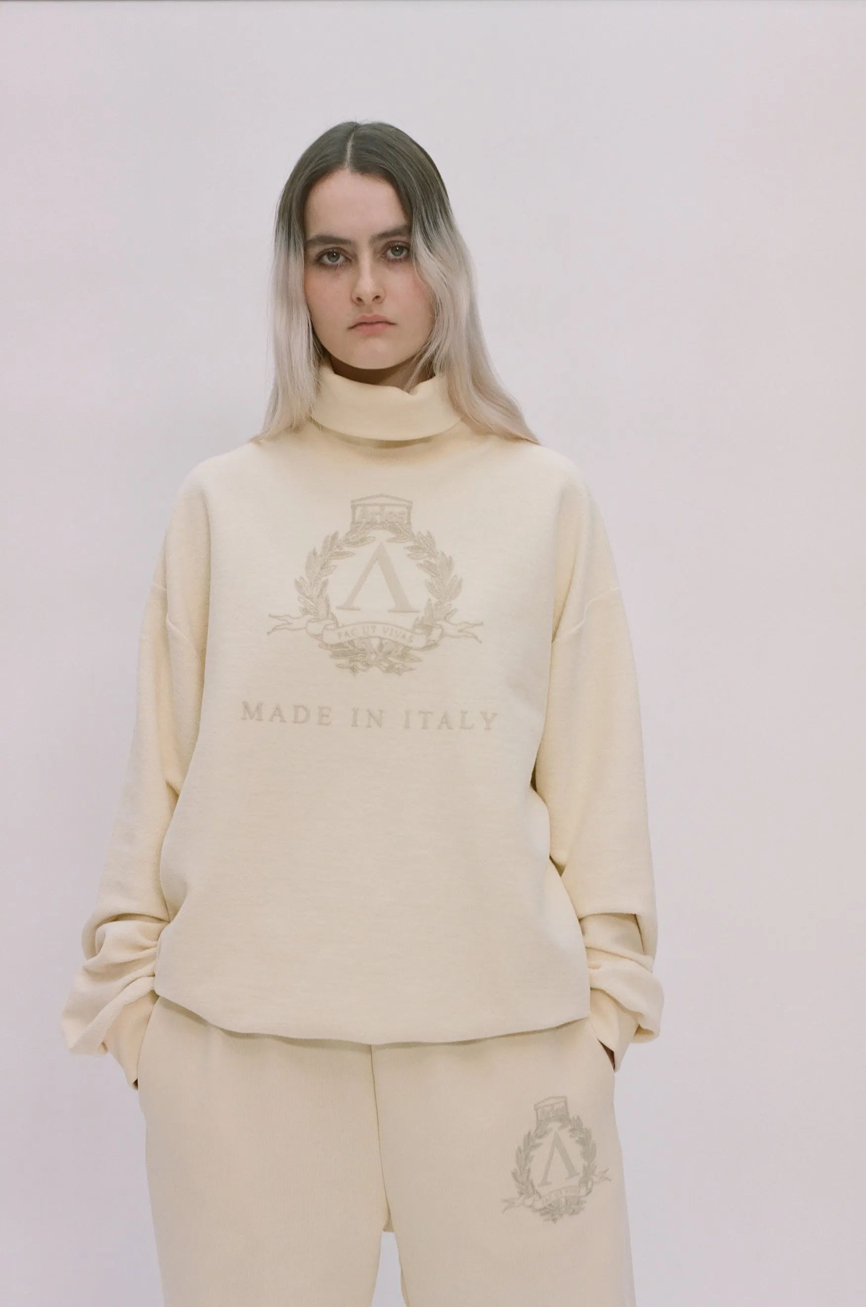 Premium Laurel High Neck Sweatshirt sold by ARIES product image thumbnail 4
