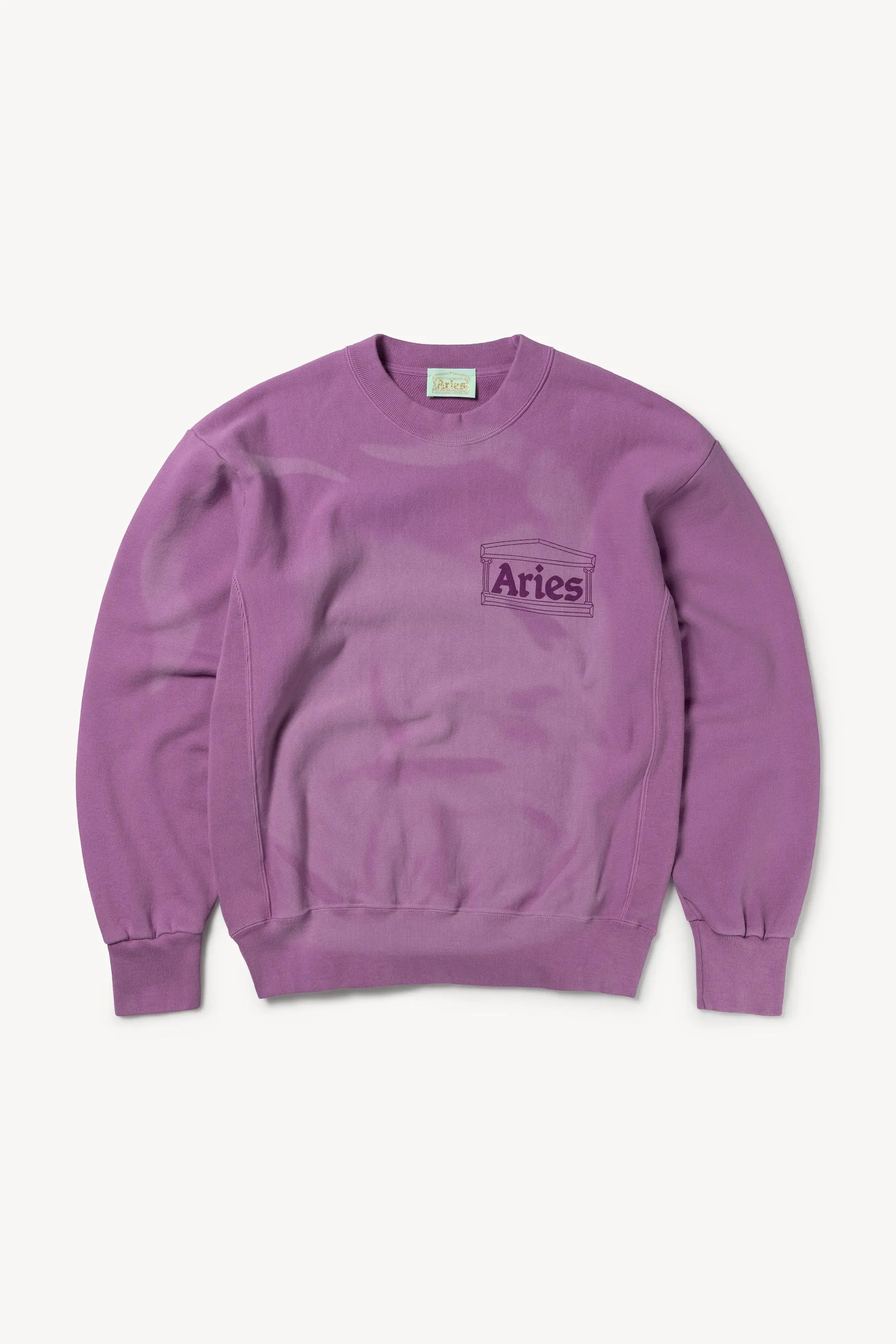 Sunbleached Cross Grain Temple Sweatshirt sold by ARIES