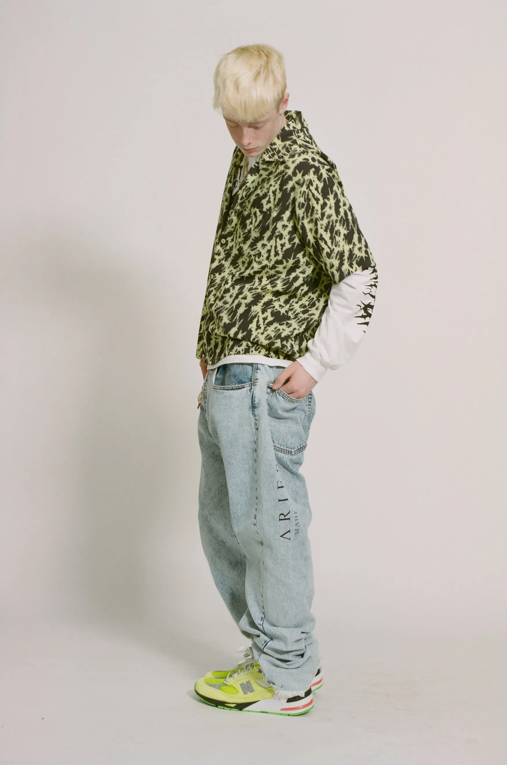 Acid Wash Batten Jean sold by ARIES product image thumbnail 5