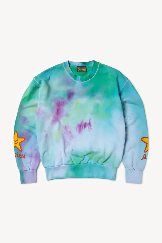 Ice Dye Fast Food Sweat made by ARIES