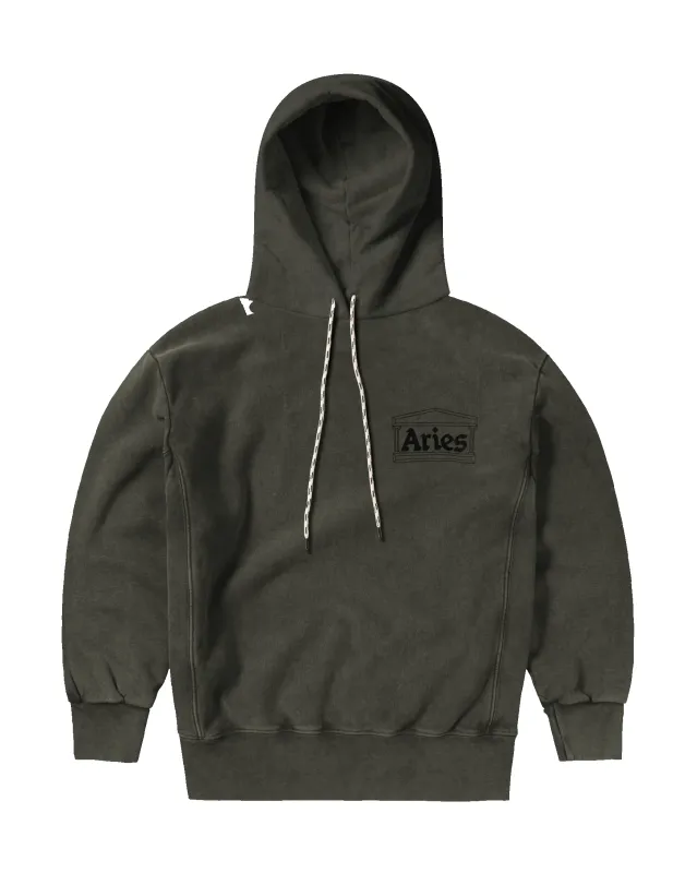 Premium Aged Temple Hoodie sold by ARIES