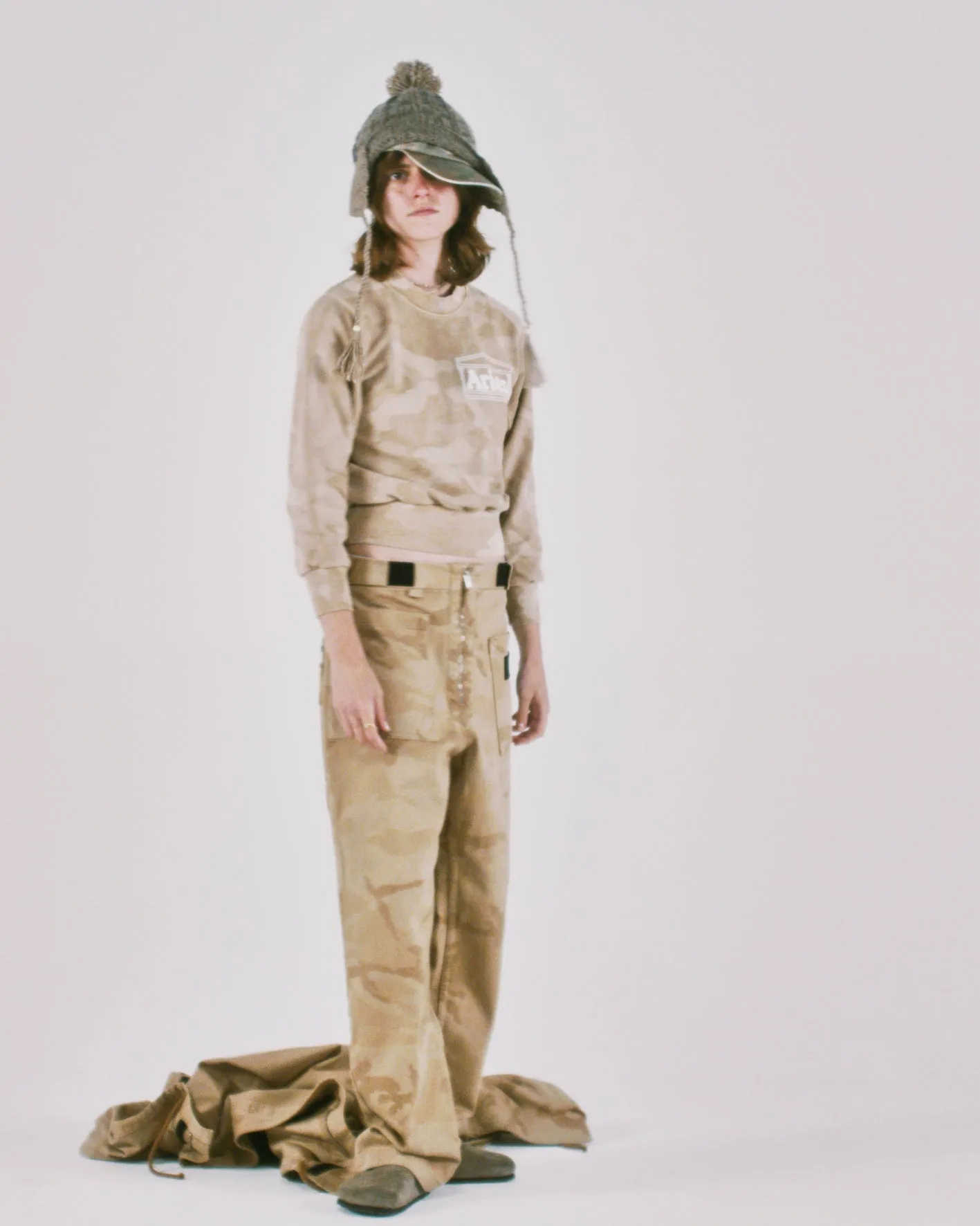 Aged Temple Camo Sweat sold by ARIES product image thumbnail 2