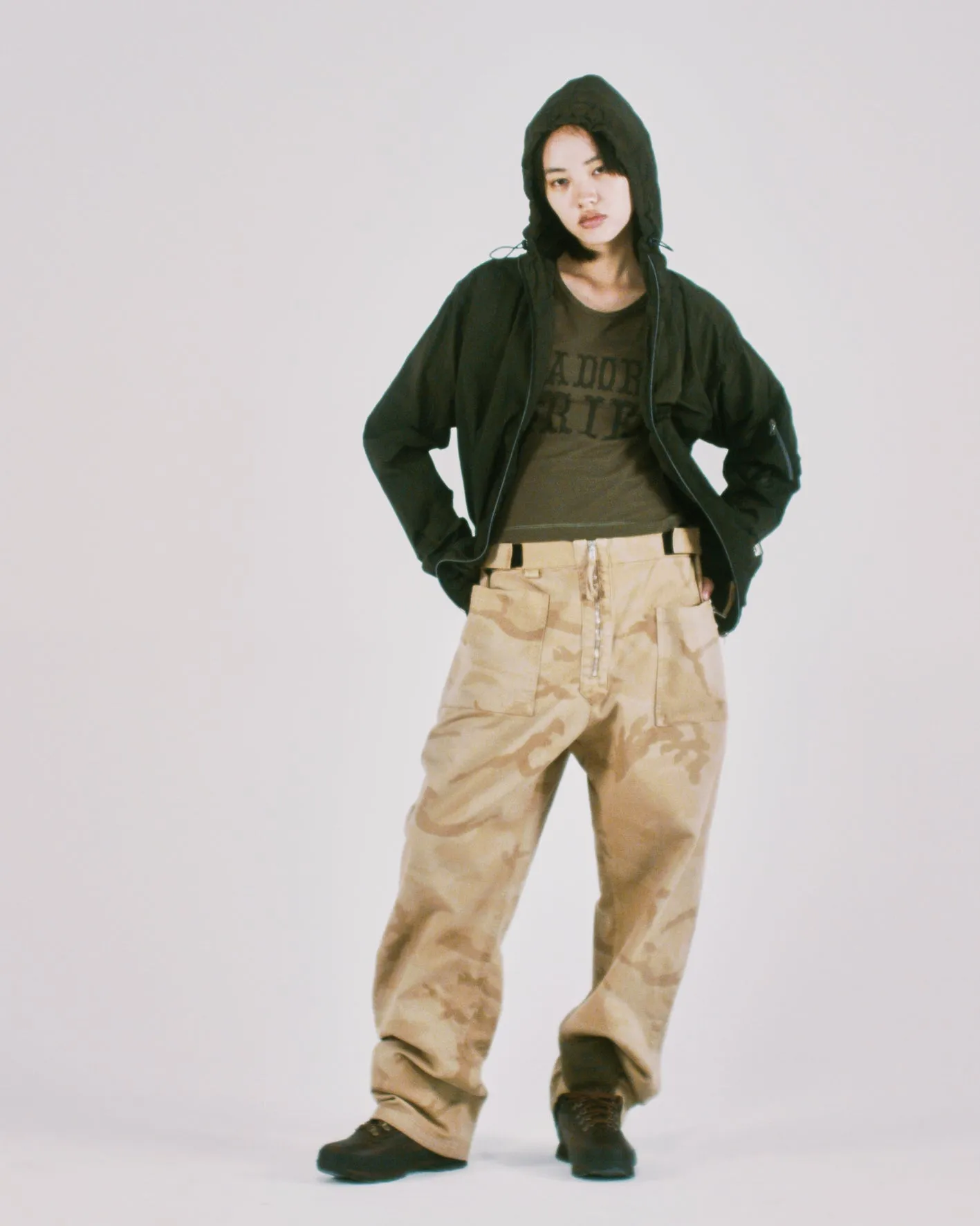 Hooded Windcheater Jacket sold by ARIES product image thumbnail 3