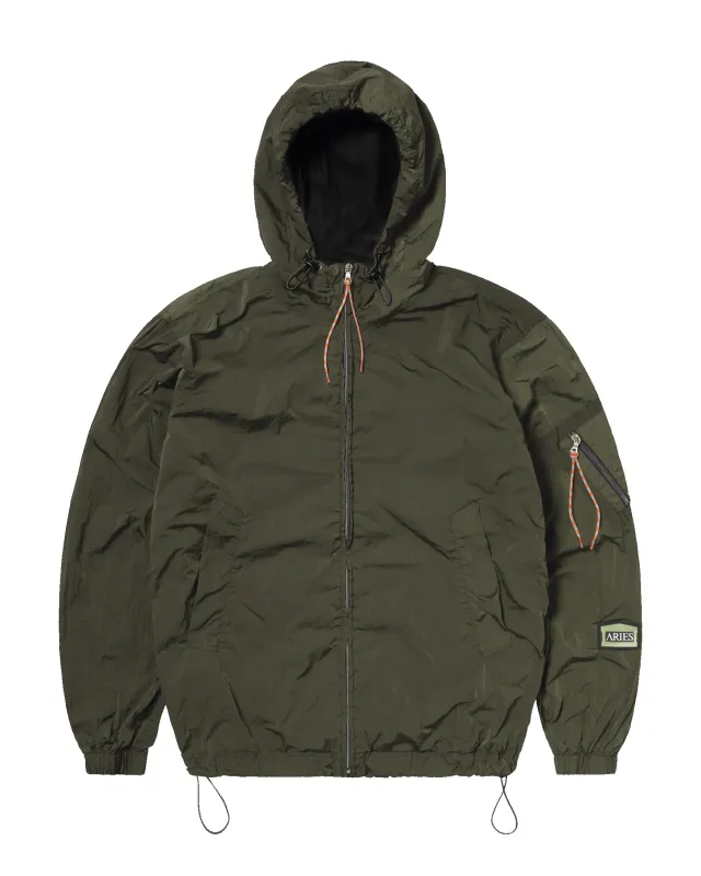 Hooded Windcheater Jacket made by ARIES
