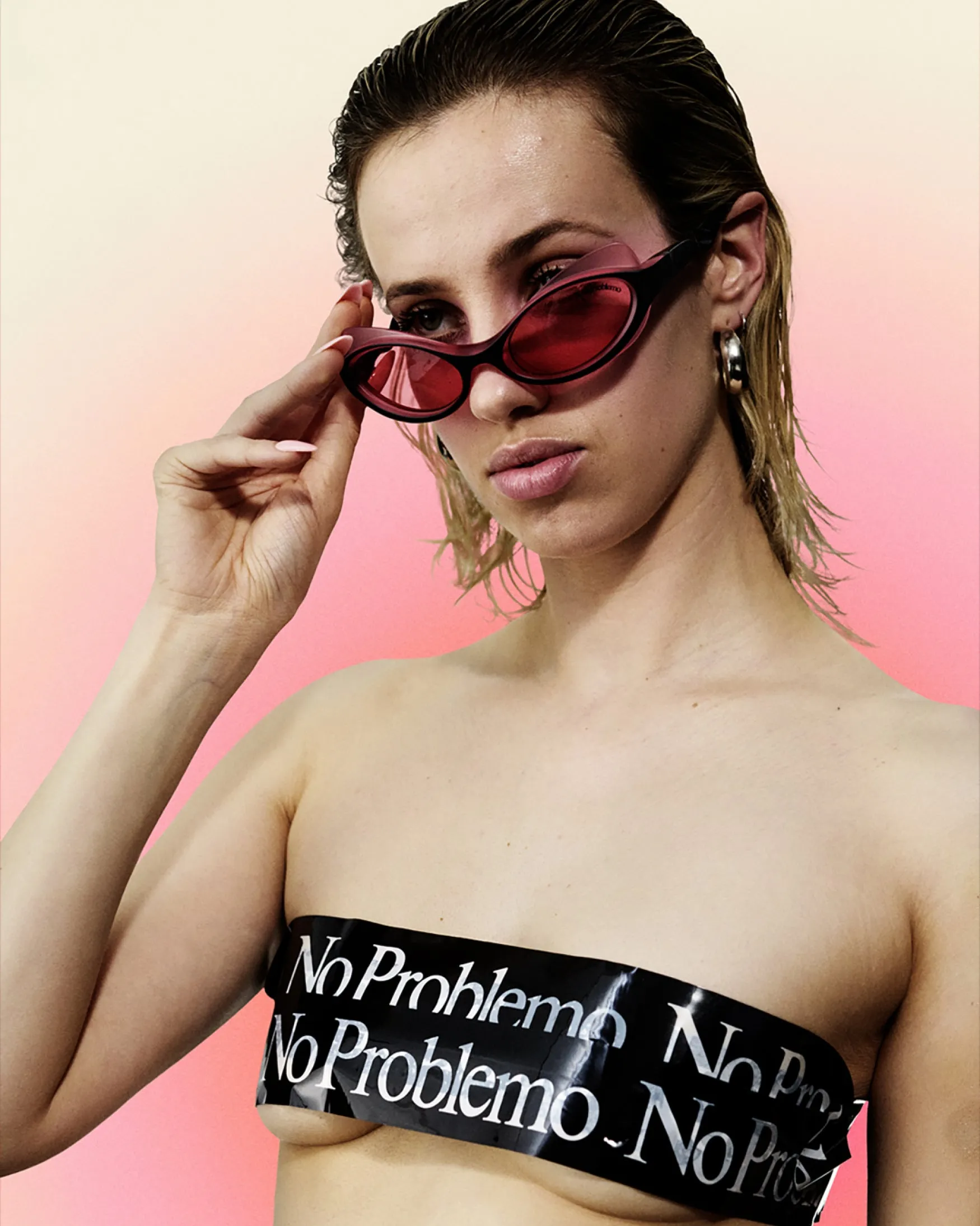No Problemo x Le Specs Lyra Sunglasses sold by ARIES product image thumbnail 2