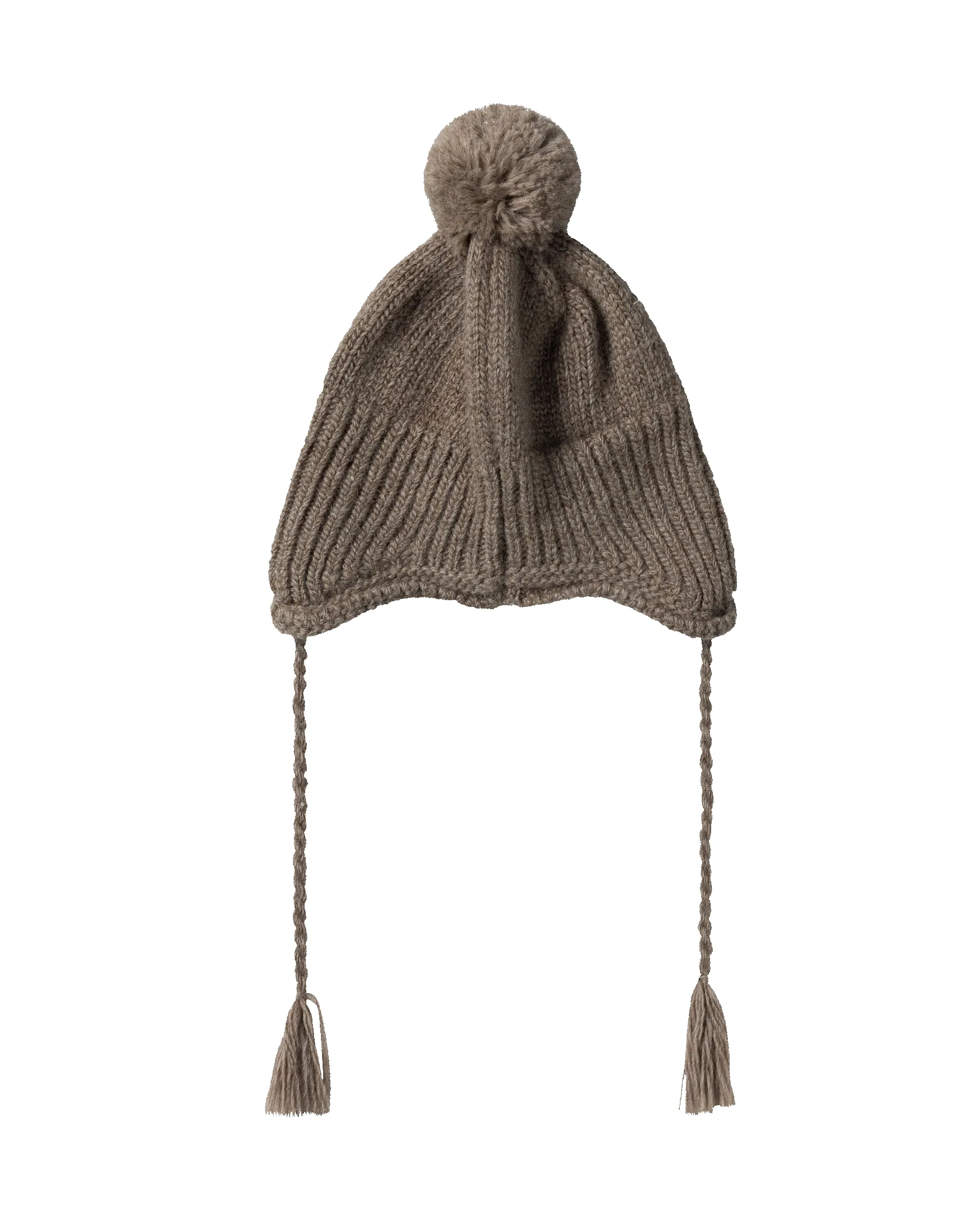 Chunky Knit Pom Pom Beanie sold by ARIES product image thumbnail 2