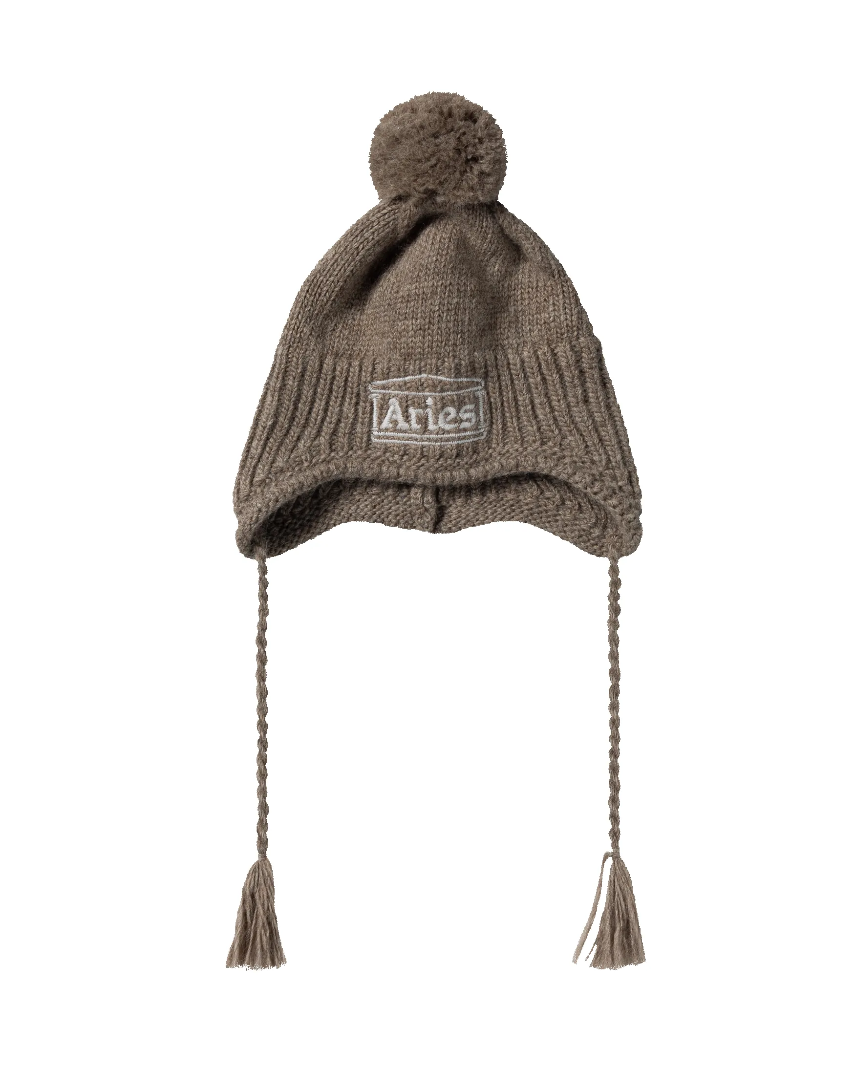 Chunky Knit Pom Pom Beanie sold by ARIES