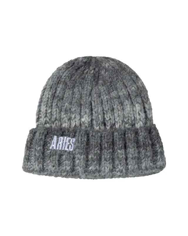 Space Dye Rib Knit Beanie made by ARIES