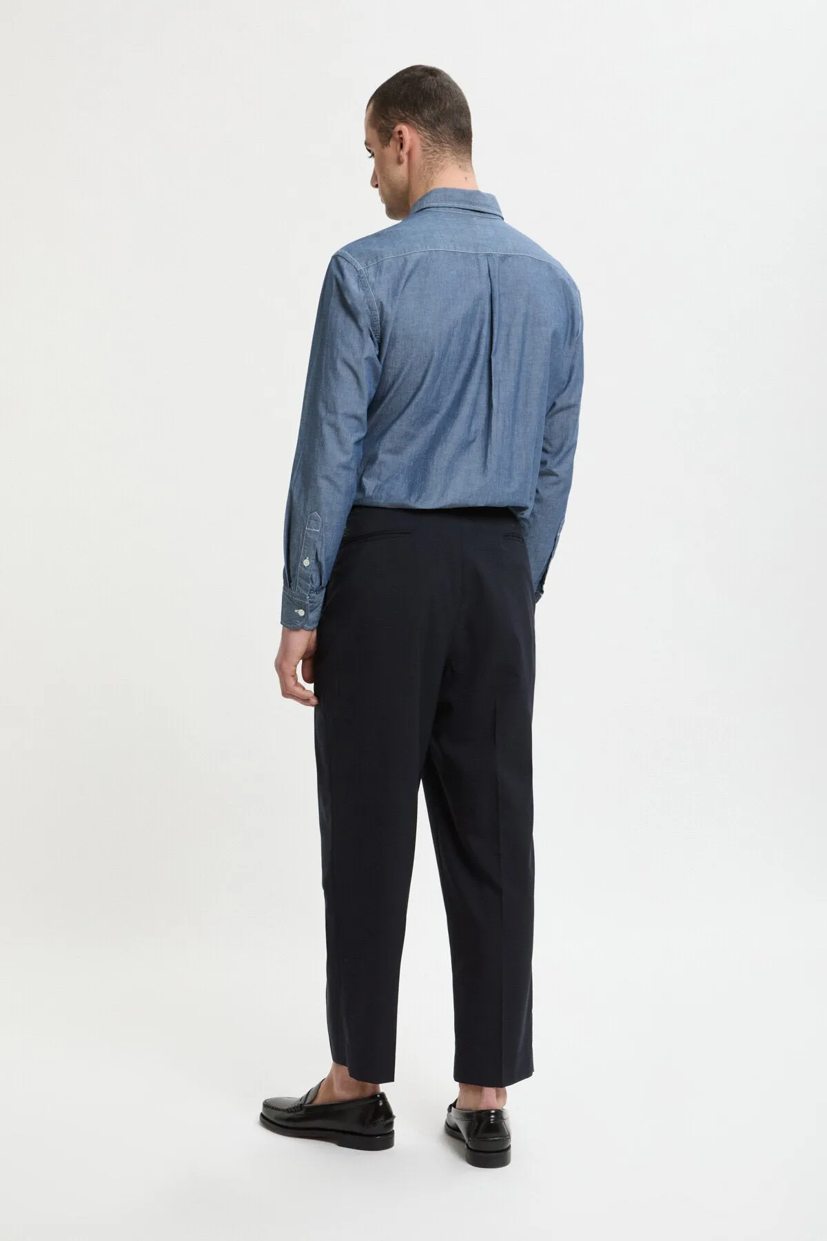 2-TUCK TAPERED TROUSERS sold by Baracuta product image thumbnail 3