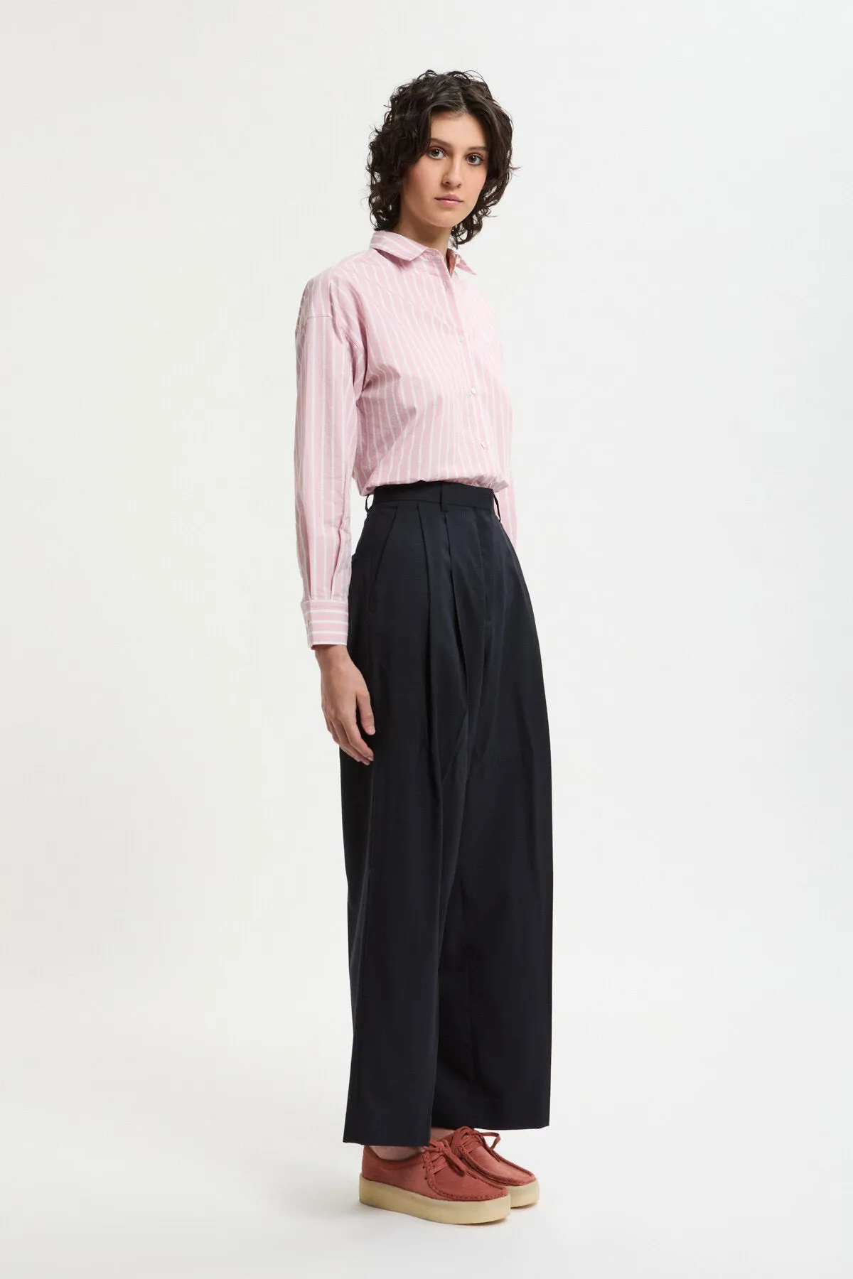Wide Tapered Trousers sold by Baracuta product image thumbnail 2