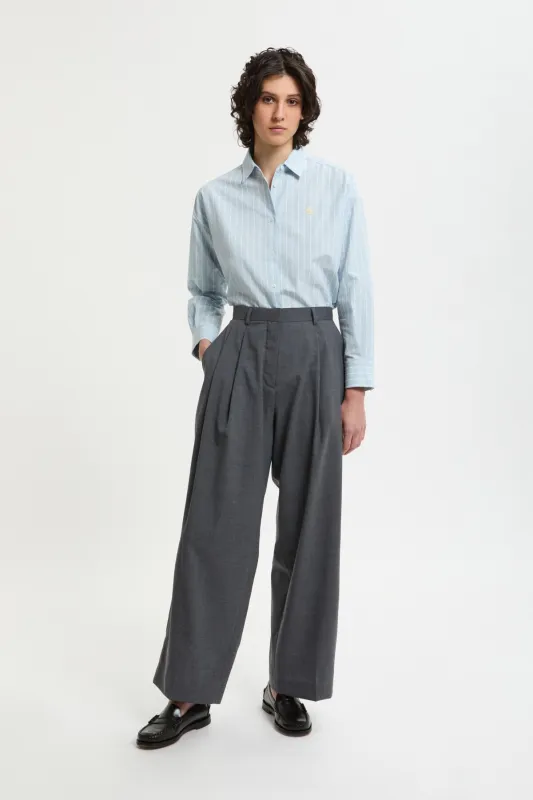 Wide Tapered Trousers sold by Baracuta