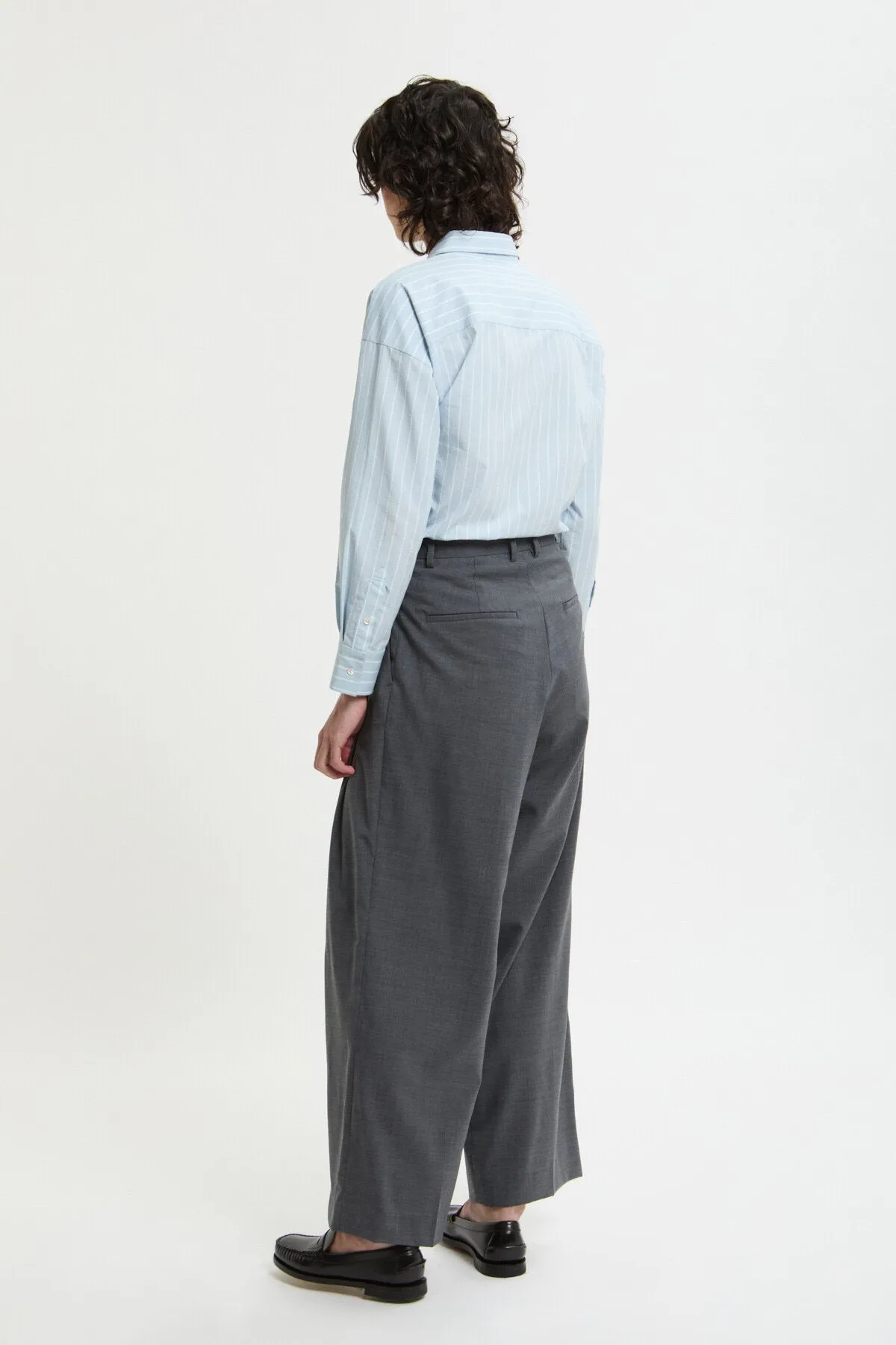 Wide Tapered Trousers sold by Baracuta product image thumbnail 3