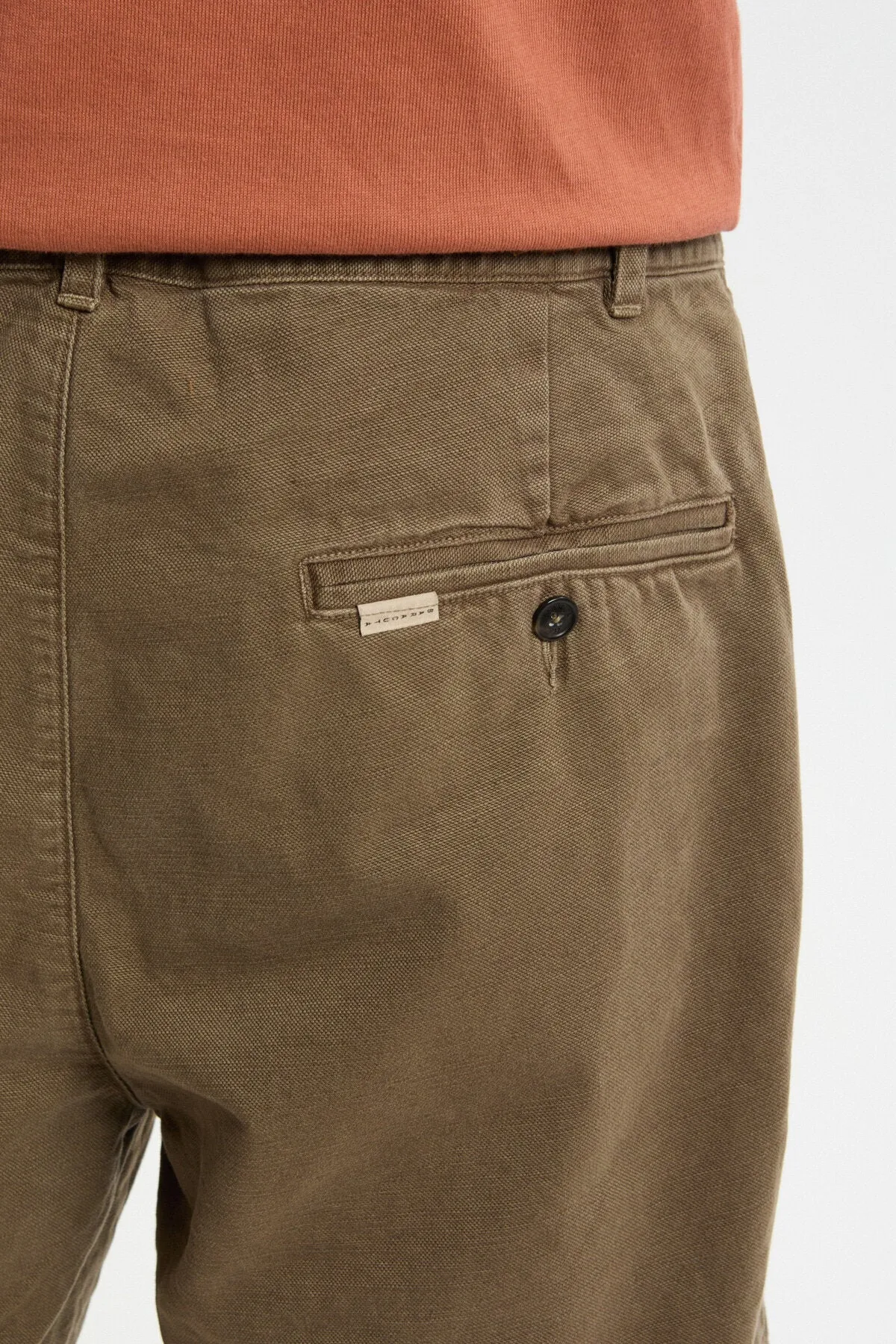 Canvas Garment Dyed Shorts sold by Baracuta product image thumbnail 4
