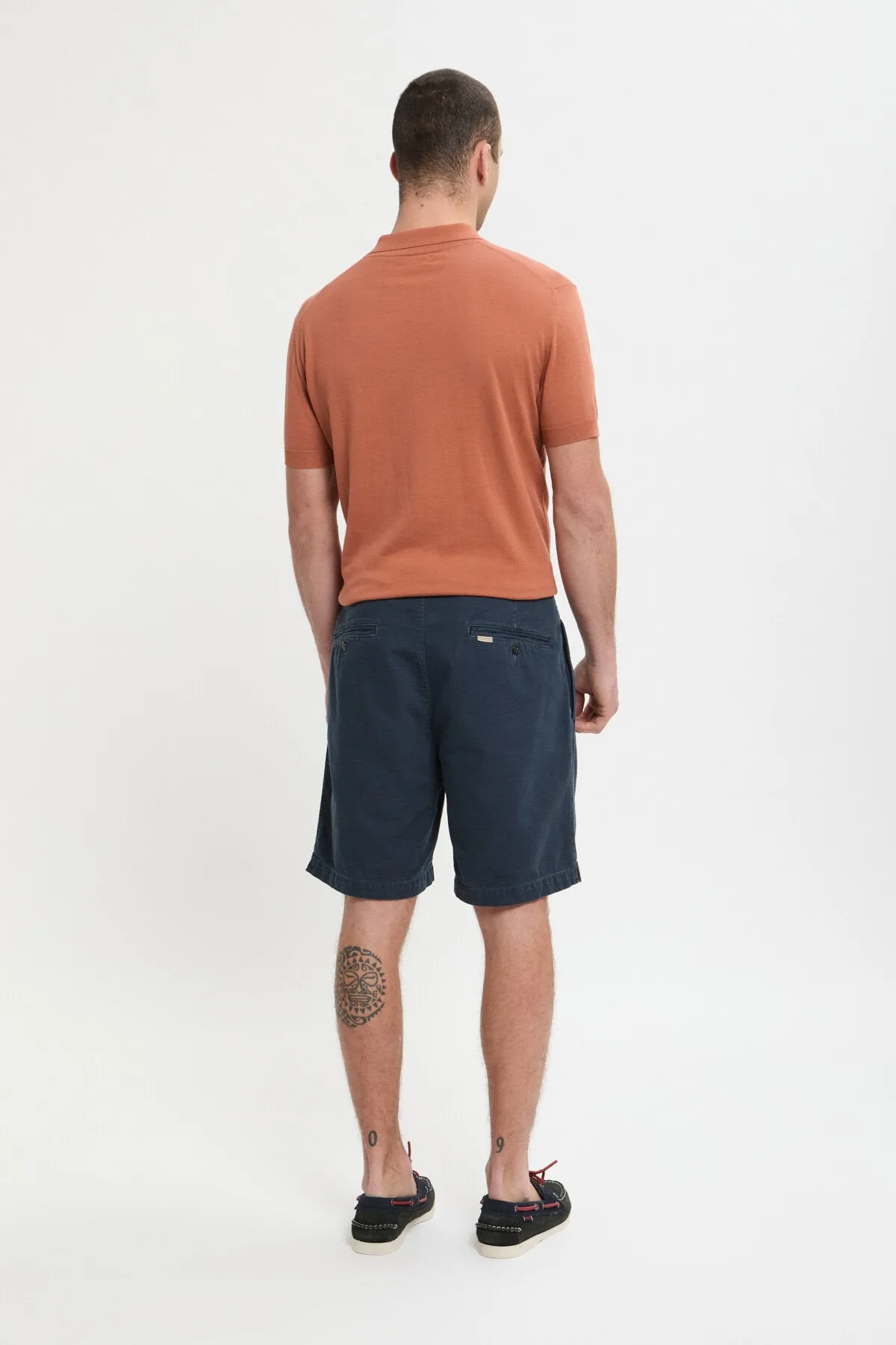 Canvas Garment Dyed Shorts sold by Baracuta product image thumbnail 3