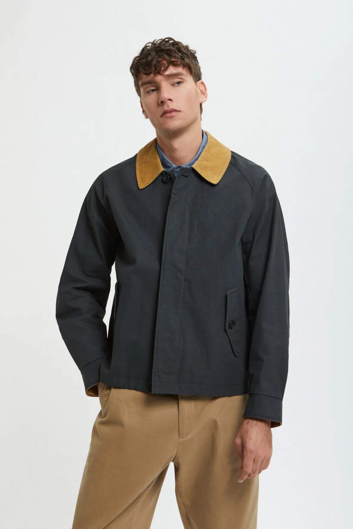 Tent Cloth Carcoat sold by Baracuta