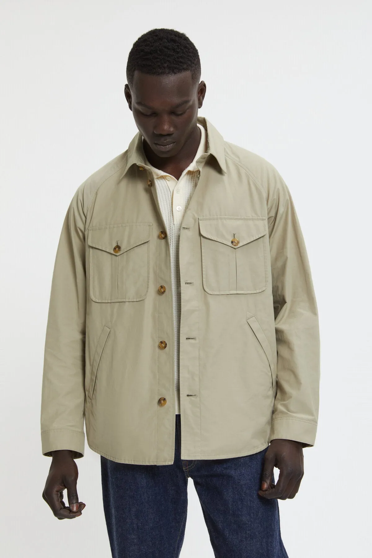 Baracuta Cloth Shirt Jacket sold by Baracuta product image thumbnail 2