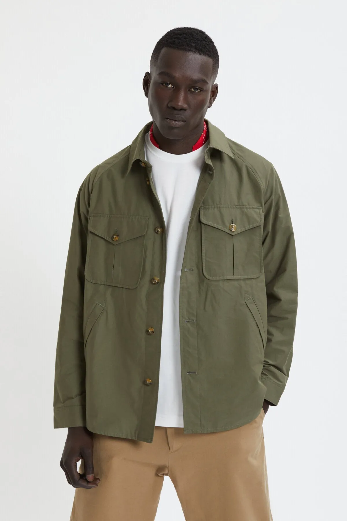 Baracuta Cloth Shirt Jacket sold by Baracuta product image thumbnail 2