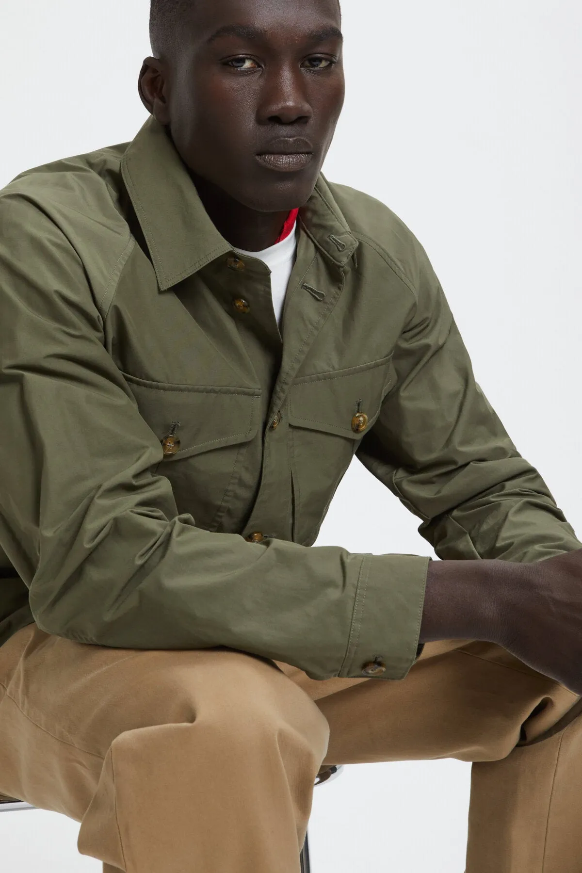Baracuta Cloth Shirt Jacket sold by Baracuta product image thumbnail 4