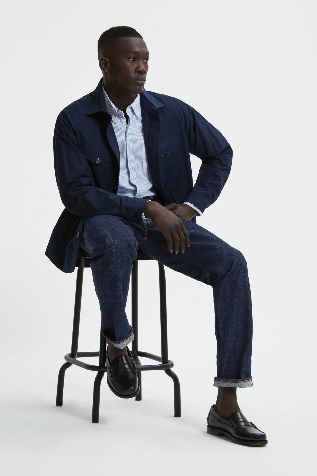 Baracuta Cloth Shirt Jacket sold by Baracuta product image thumbnail 5