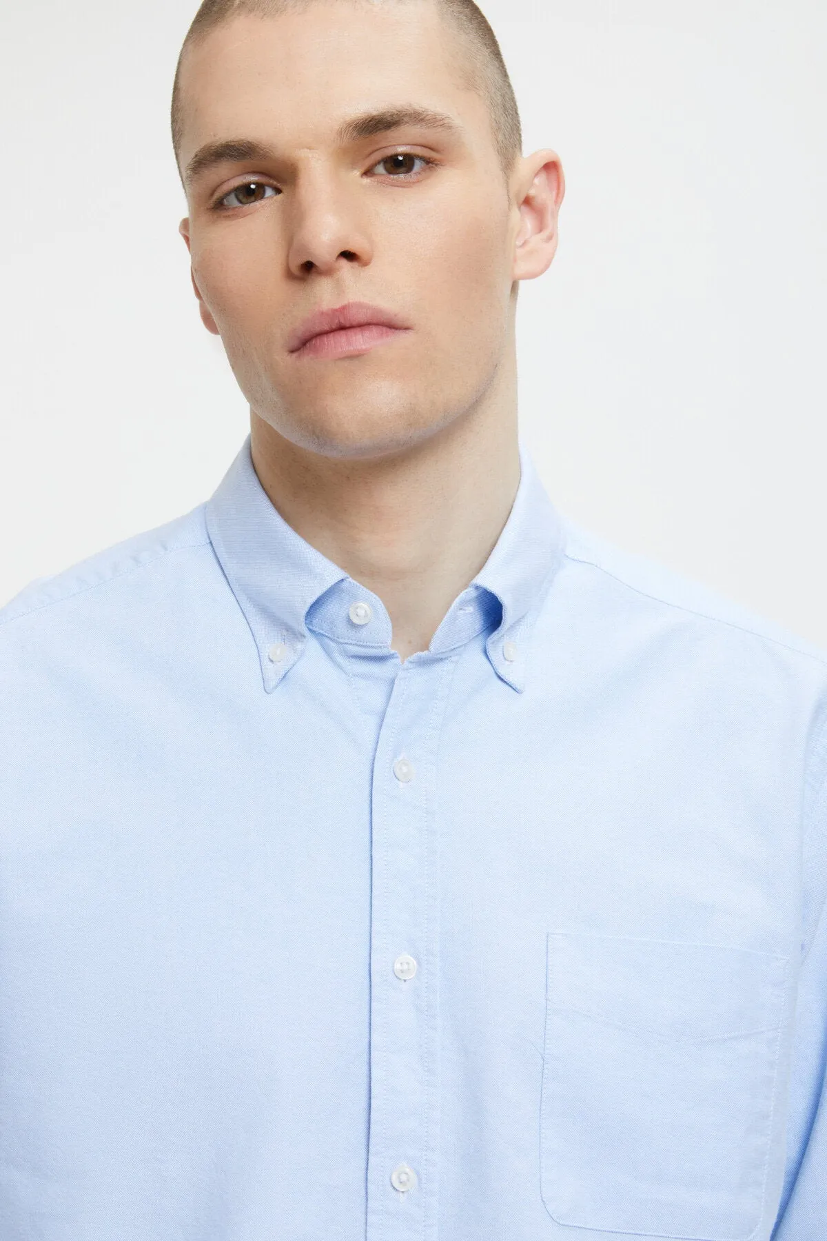 American Oxford Shirt sold by Baracuta product image thumbnail 4