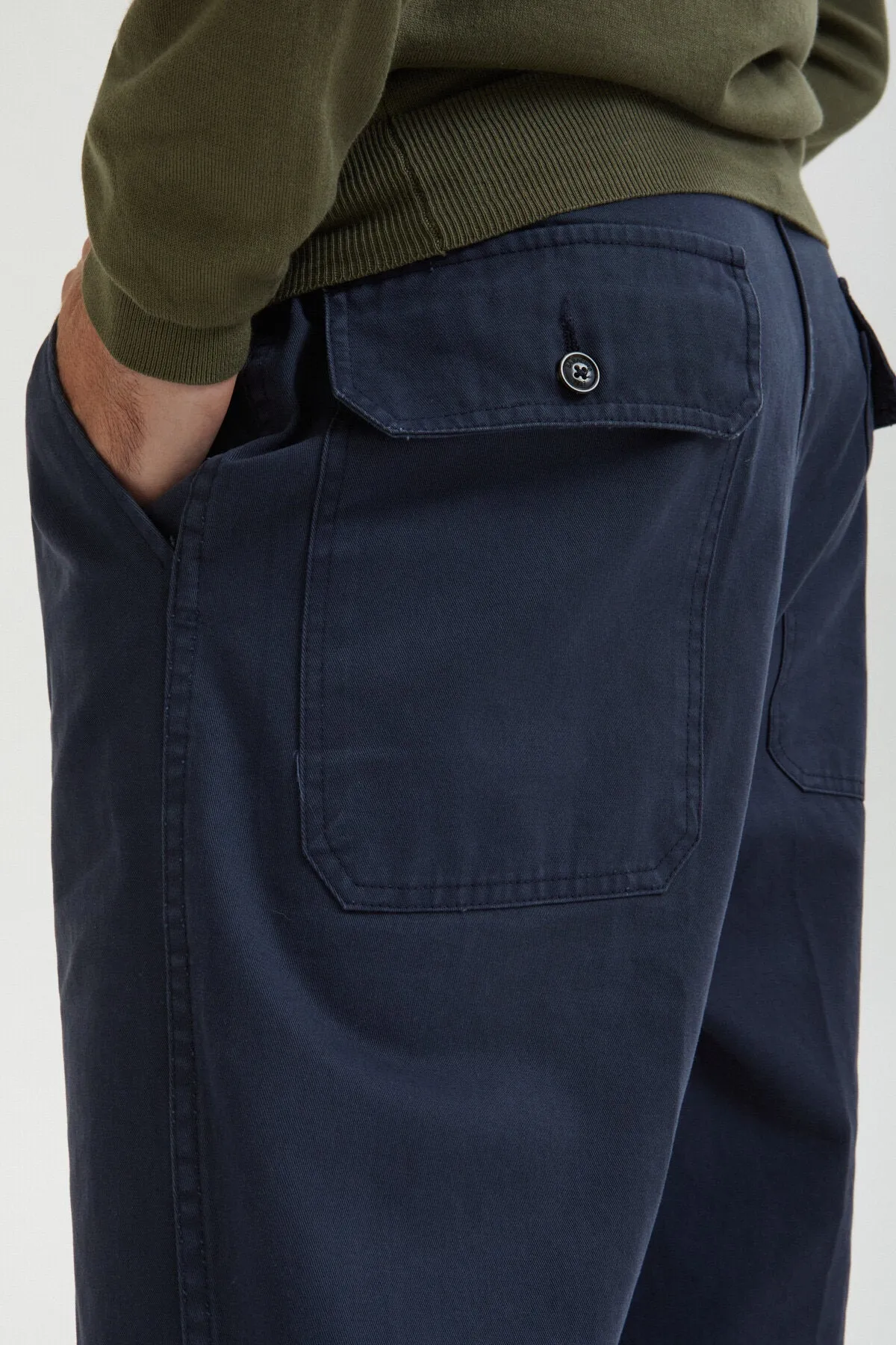Gabardine Work Trousers sold by Baracuta product image thumbnail 4