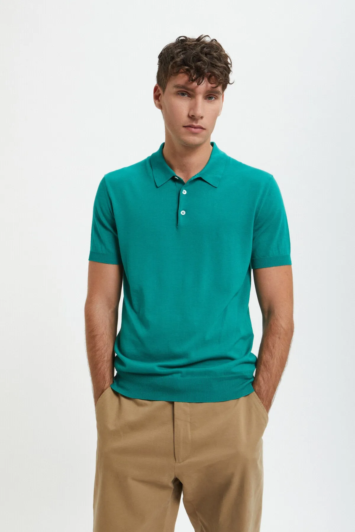 Short Sleeved Polo sold by Baracuta product image thumbnail 3