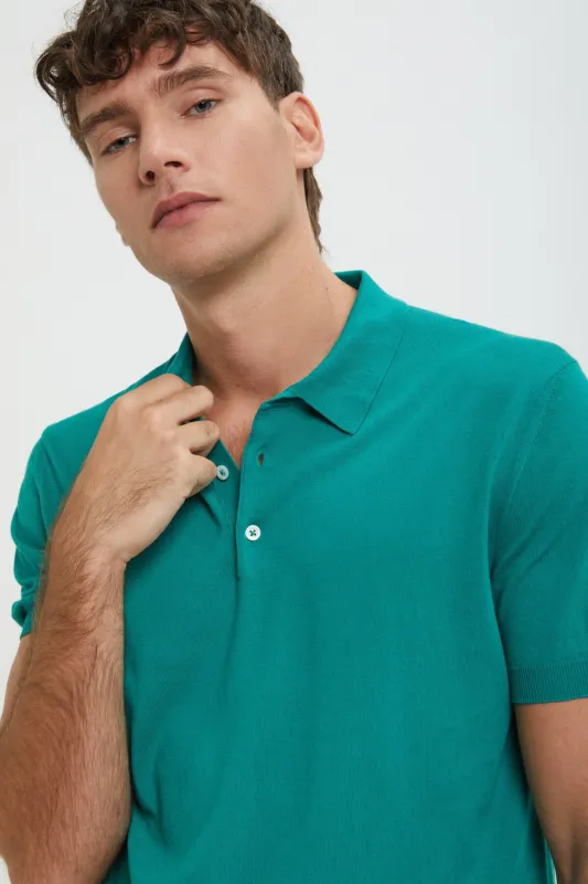 Short Sleeved Polo made by Baracuta