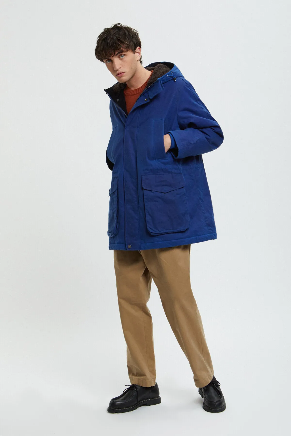 Waxed Shooting Field Parka sold by Baracuta
