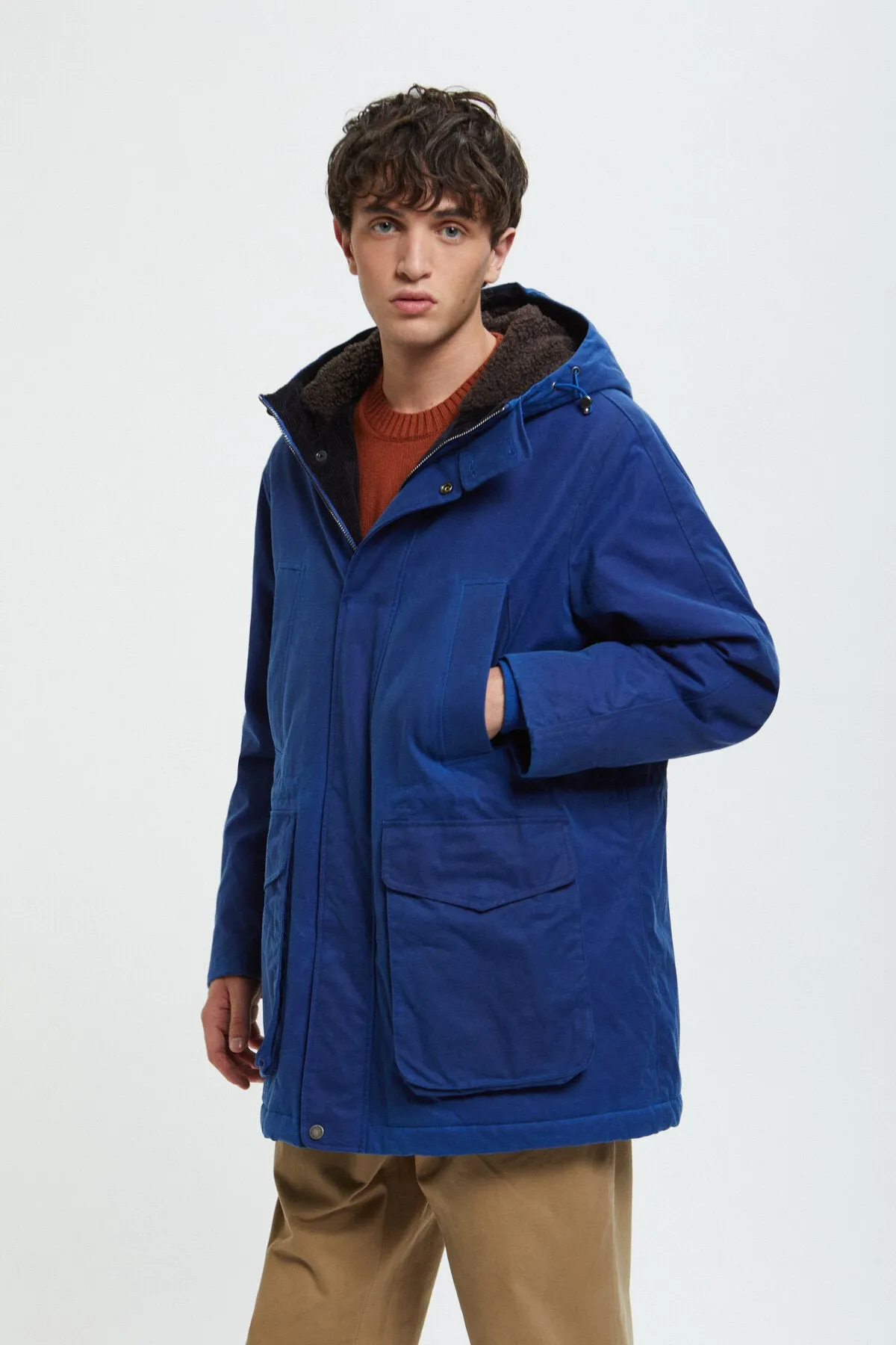 Waxed Shooting Field Parka sold by Baracuta product image thumbnail 2