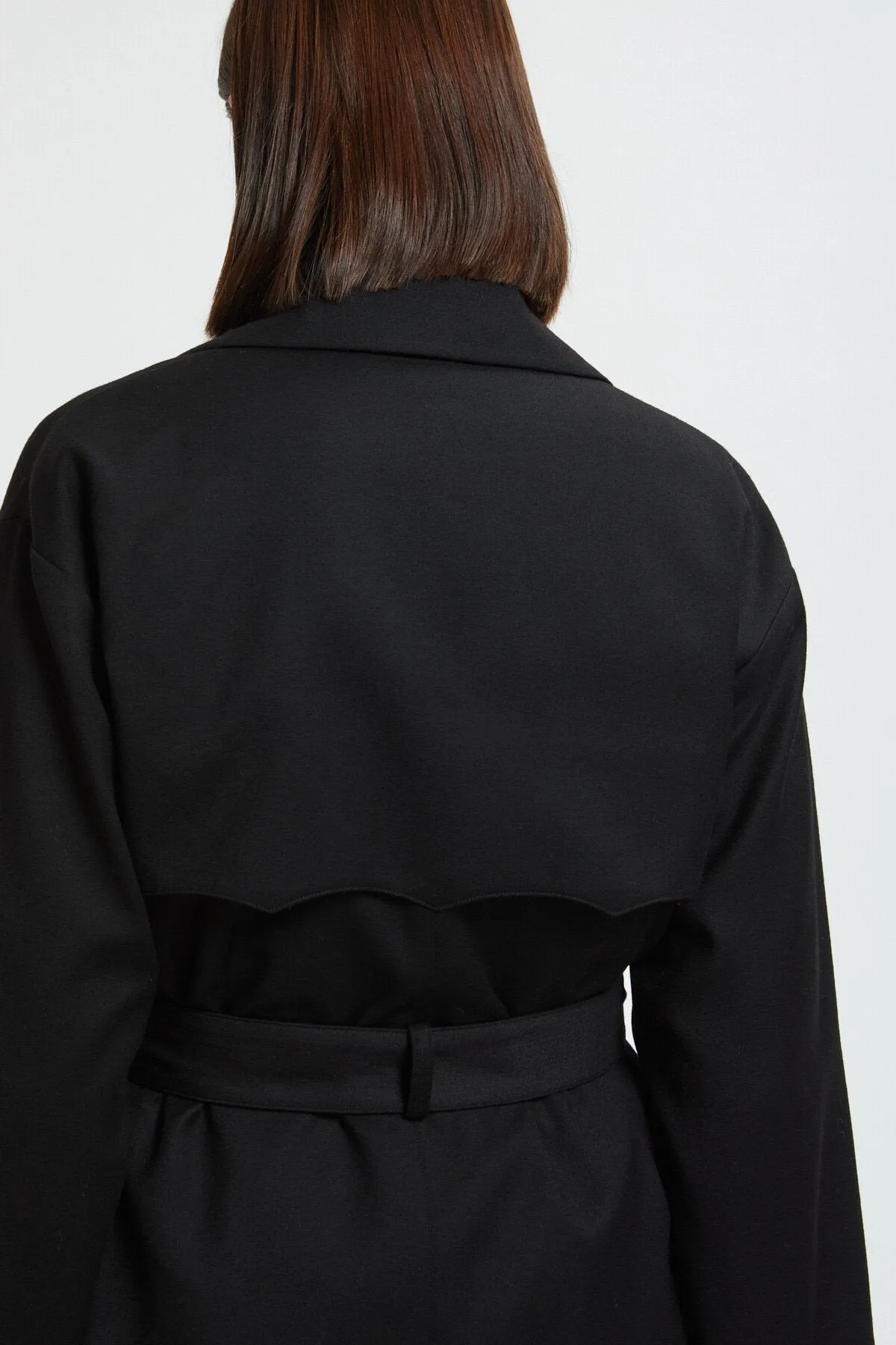 Women's Solid Wool Trench sold by Baracuta product image thumbnail 4