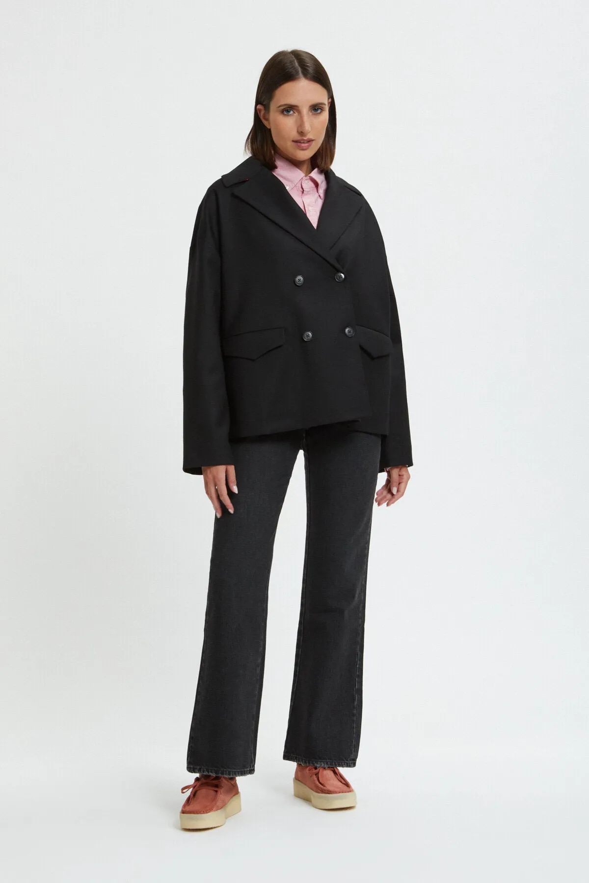 Women's Solid Wool Cabane Jacket sold by Baracuta